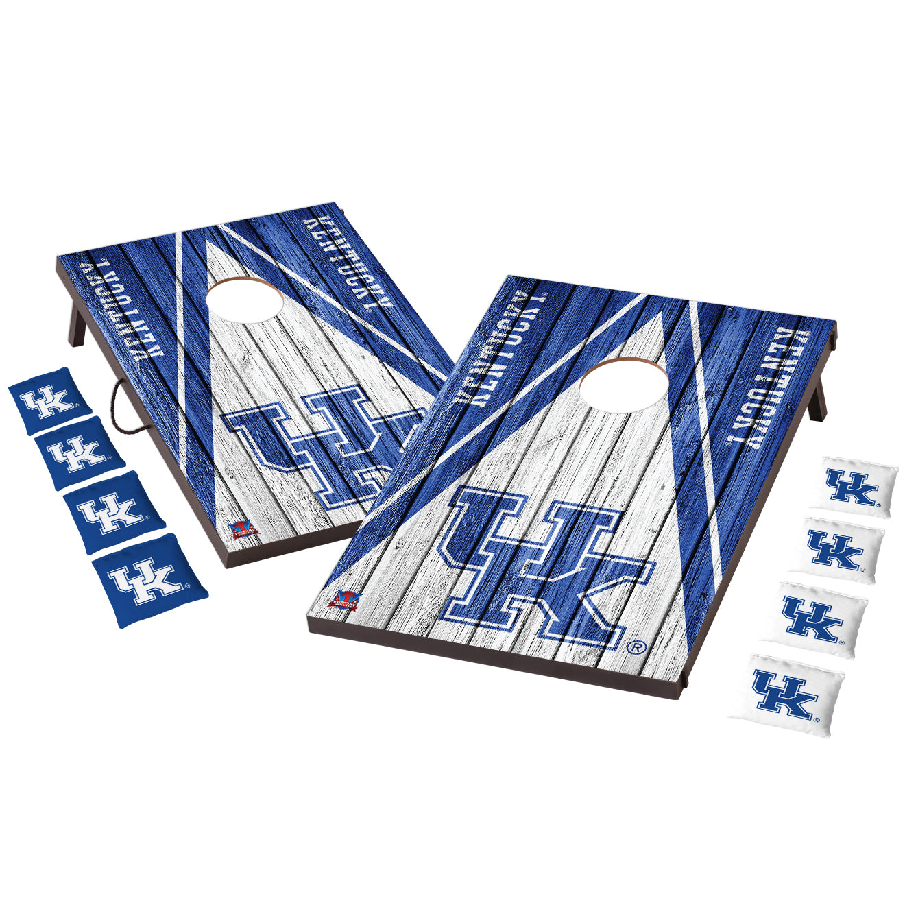 Victory Tailgate Kentucky Wildcats 2' x 3' Weathered Cornhole Board Set