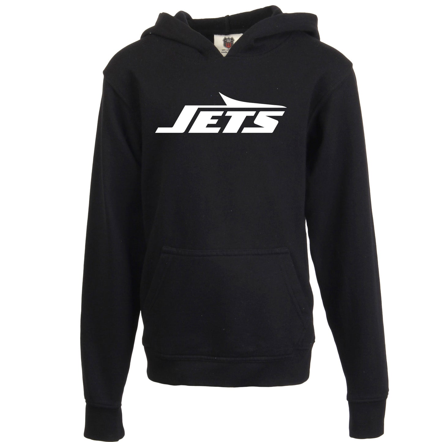 Preschool Wes & Willy Black New York Jets Organic Fleece Pullover Hoodie