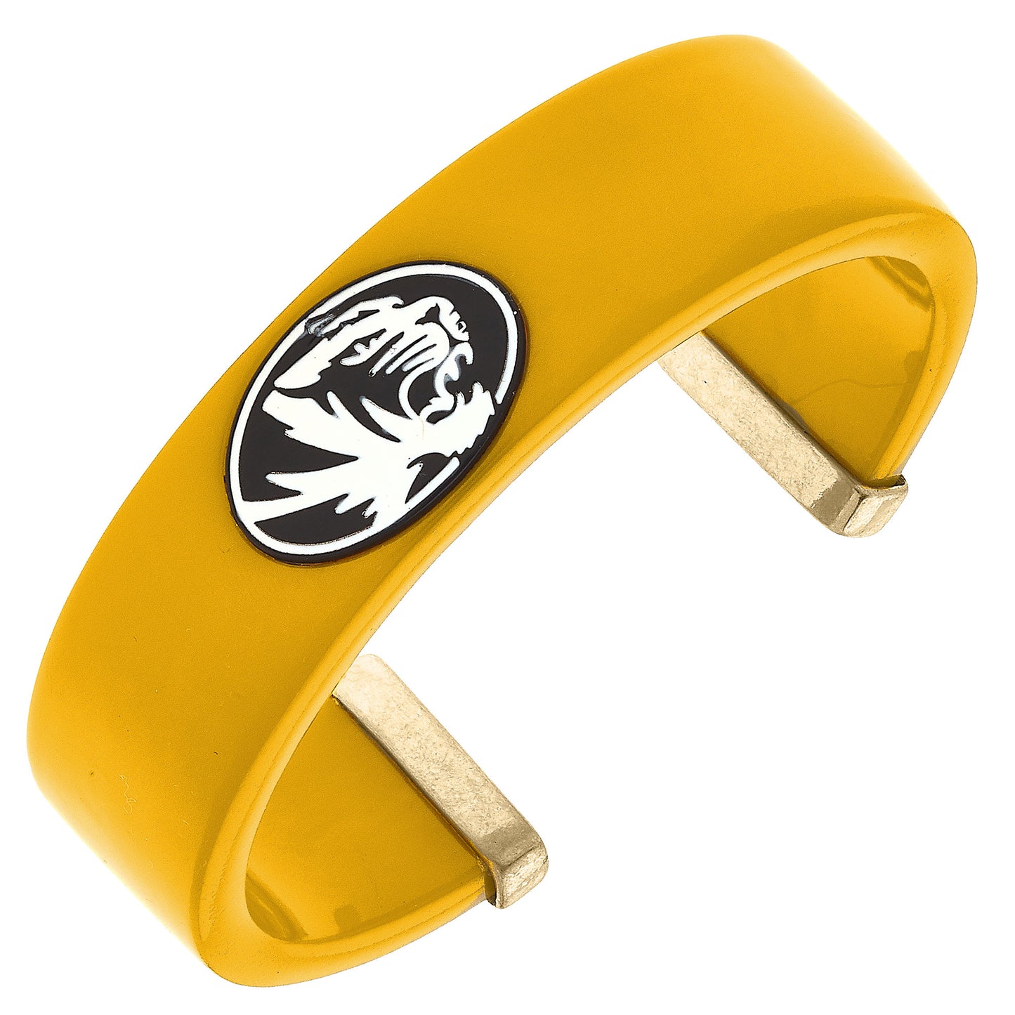 Women's Missouri Tigers Resin Logo Cuff Bracelet