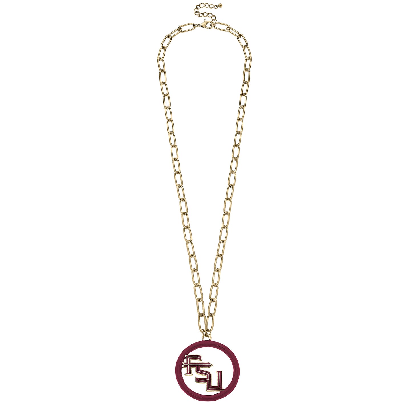 Women's Florida State Seminoles 32" Enamel Pendant Necklace