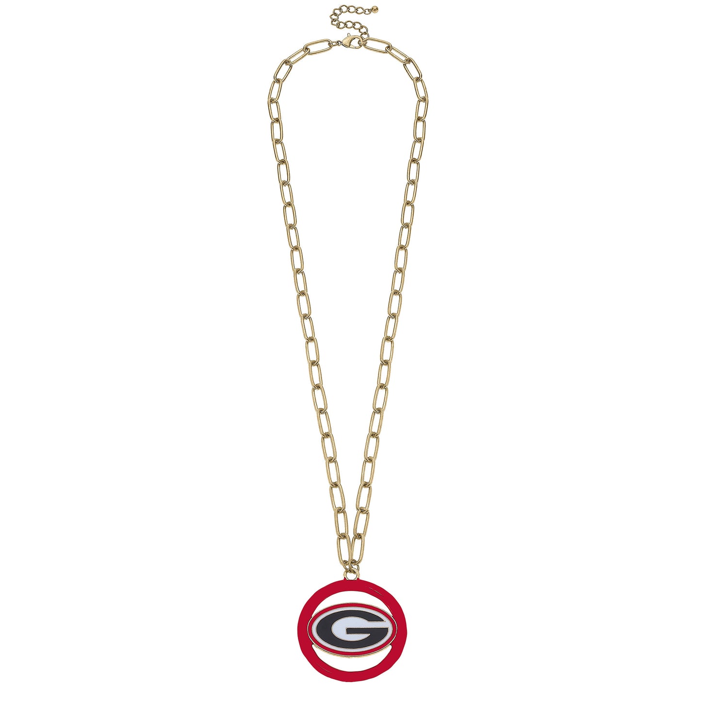 Women's Georgia Bulldogs 32" Enamel Pendant Necklace