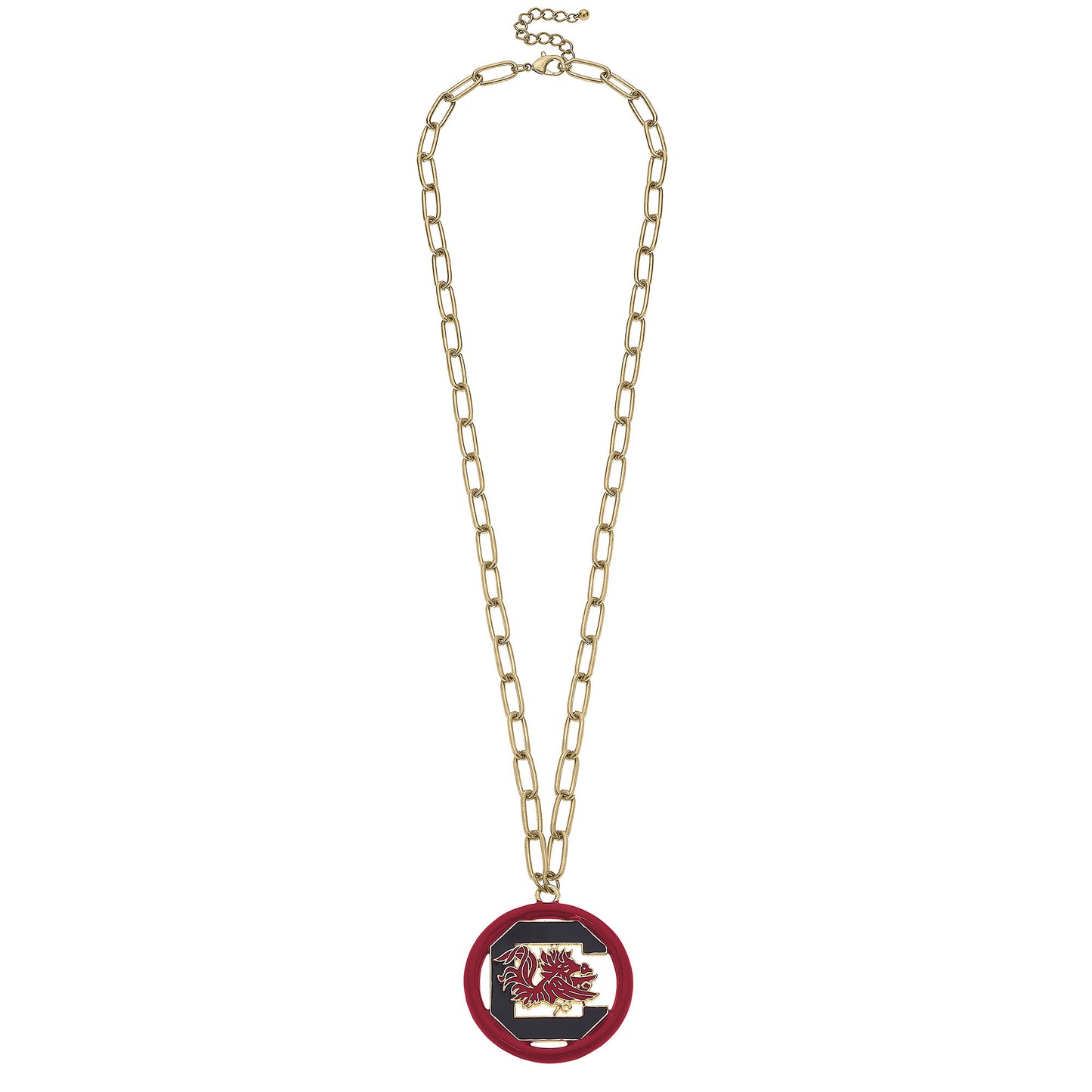 Women's South Carolina Gamecocks 32" Enamel Pendant Necklace