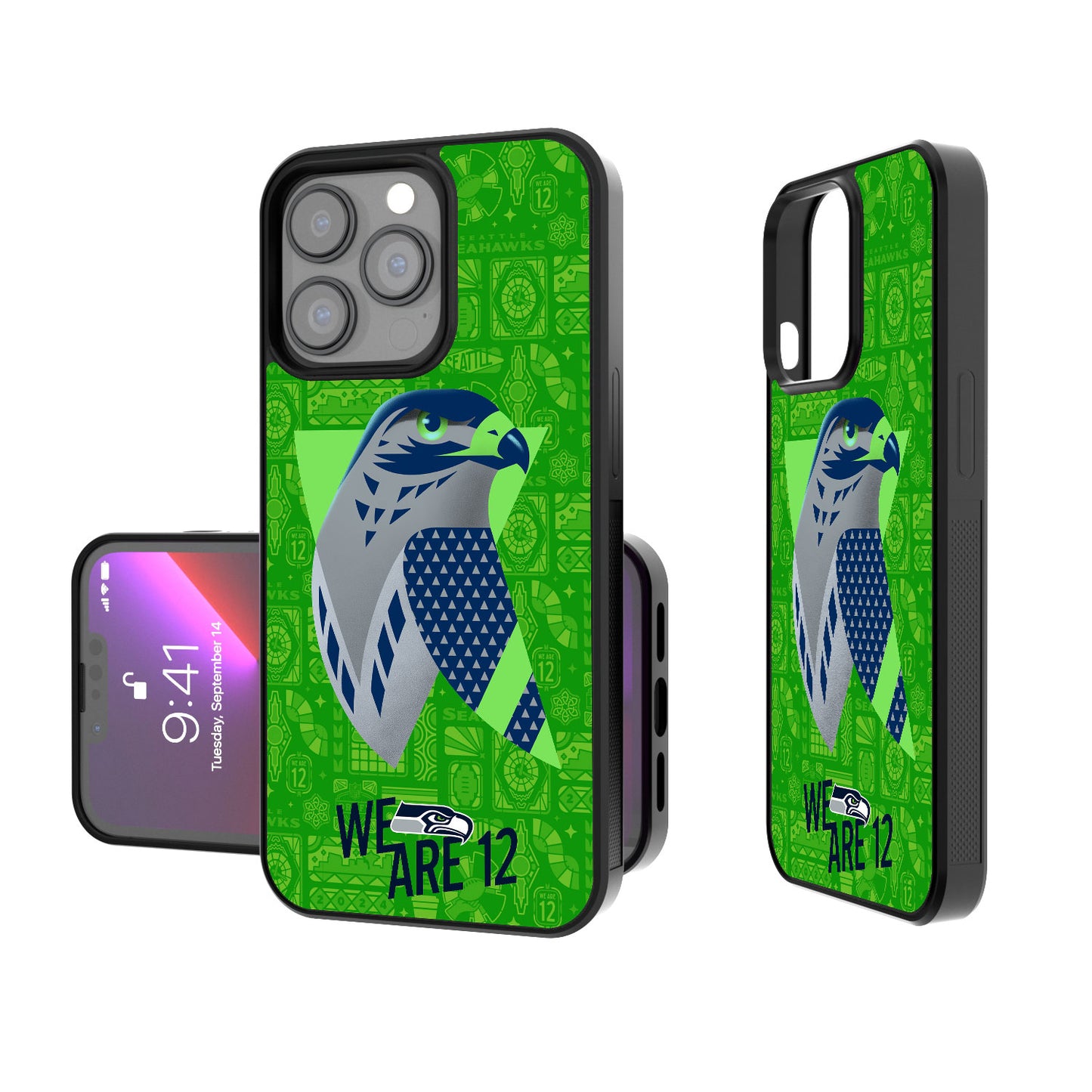 Keyscaper Seattle Seahawks iPhone Bump Case