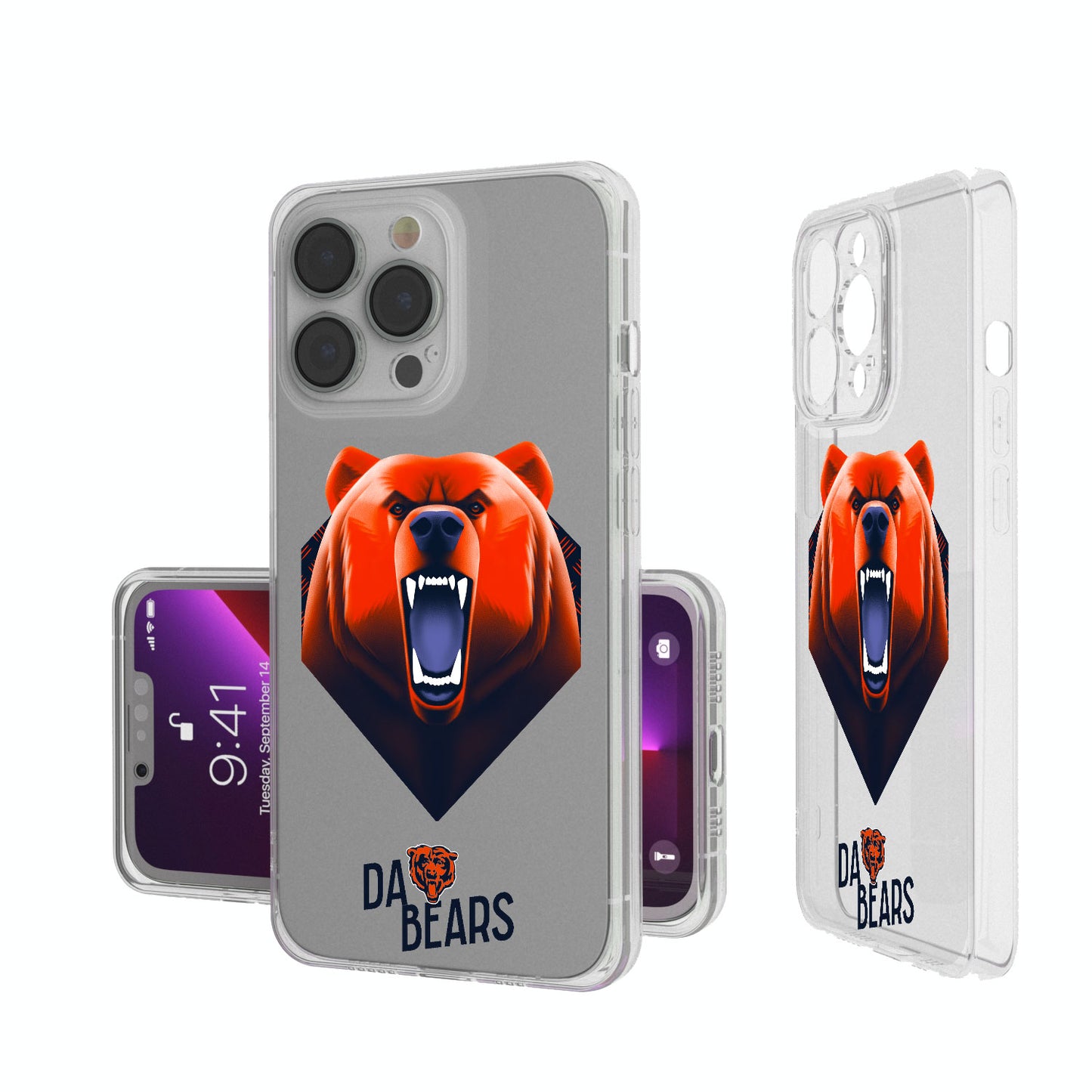 Keyscaper Chicago Bears iPhone Clear Case