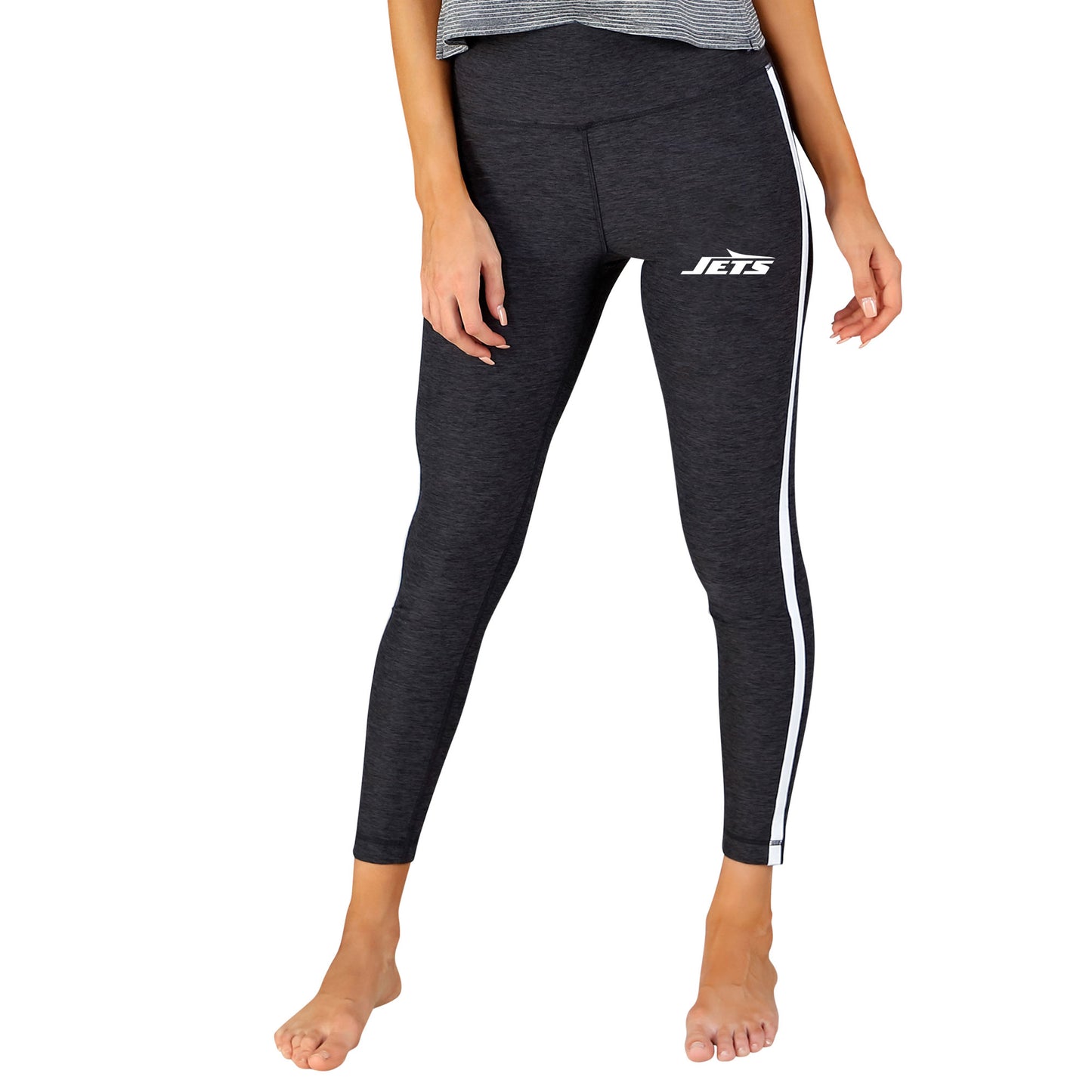Women's Concepts Sport Charcoal New York Jets Centerline Knit Leggings