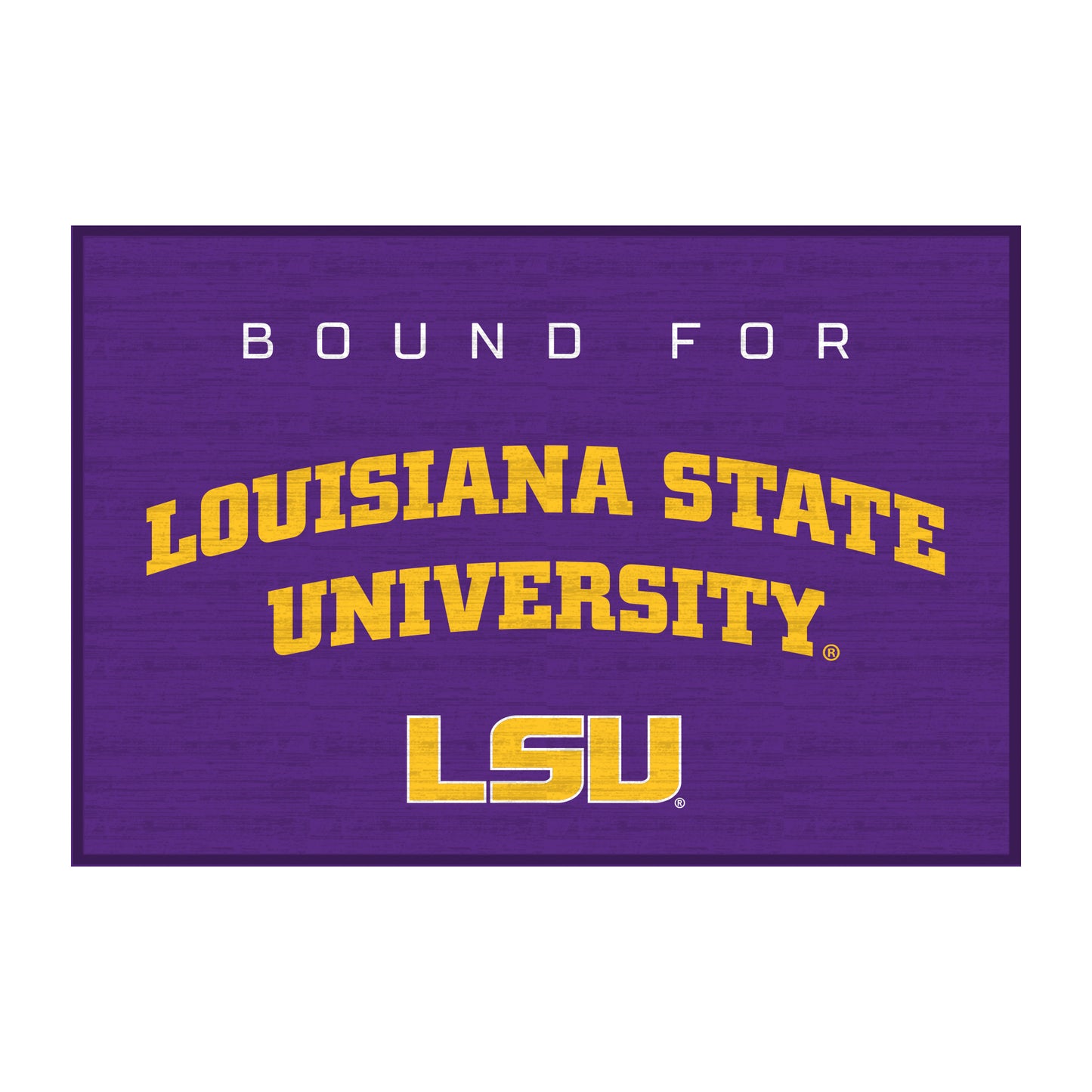 LSU Tigers 20" x 30" School Bound Floor Mat