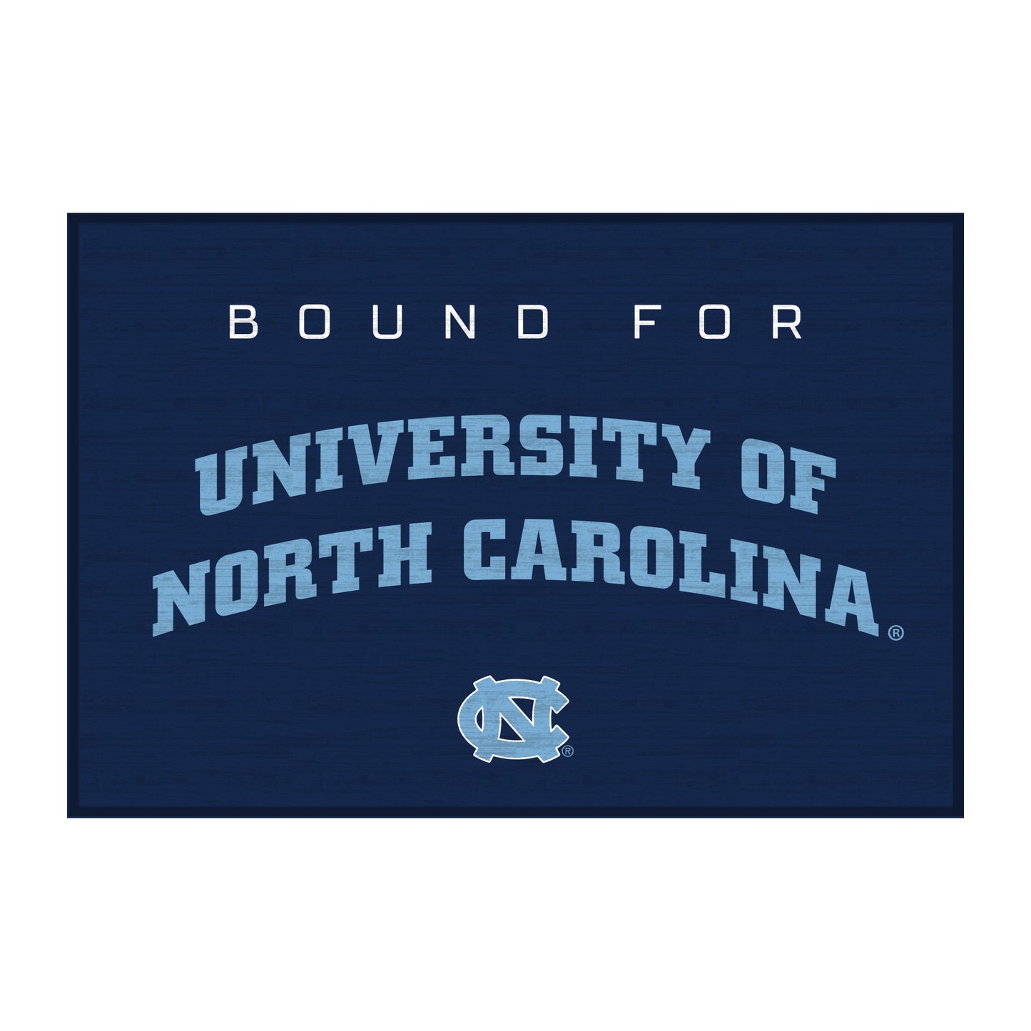 North Carolina Tar Heels 20" x 30" School Bound Floor Mat