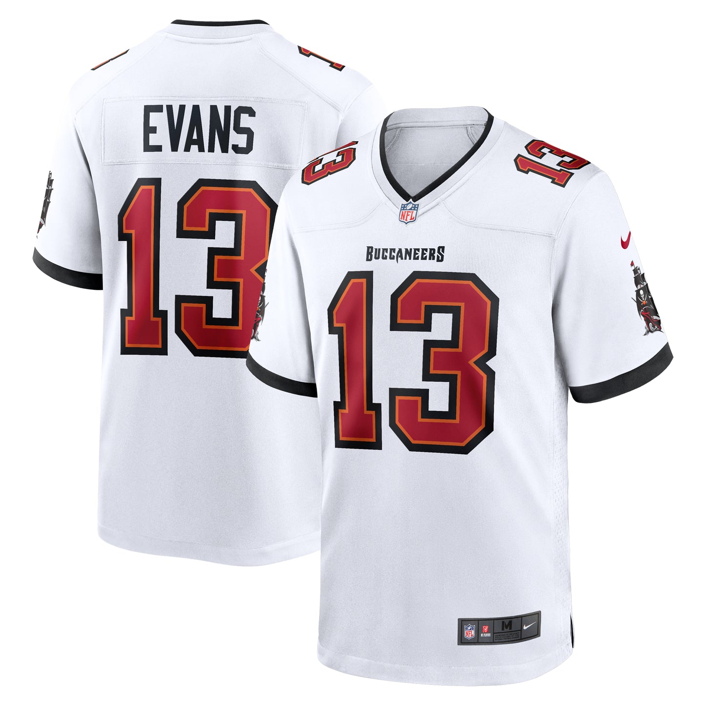 Men's Nike Mike Evans White Tampa Bay Buccaneers White Game Jersey