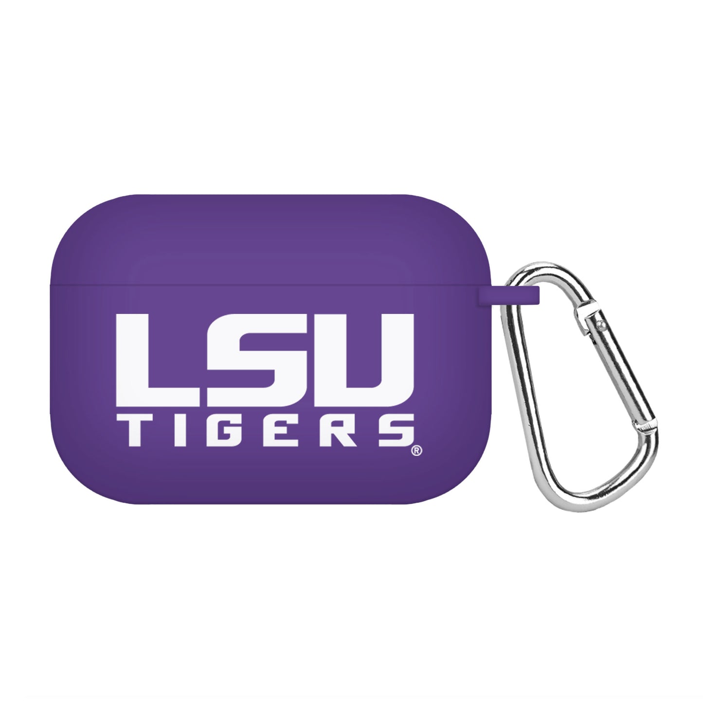 Purple LSU Tigers Silicone AirPods Pro Case Cover