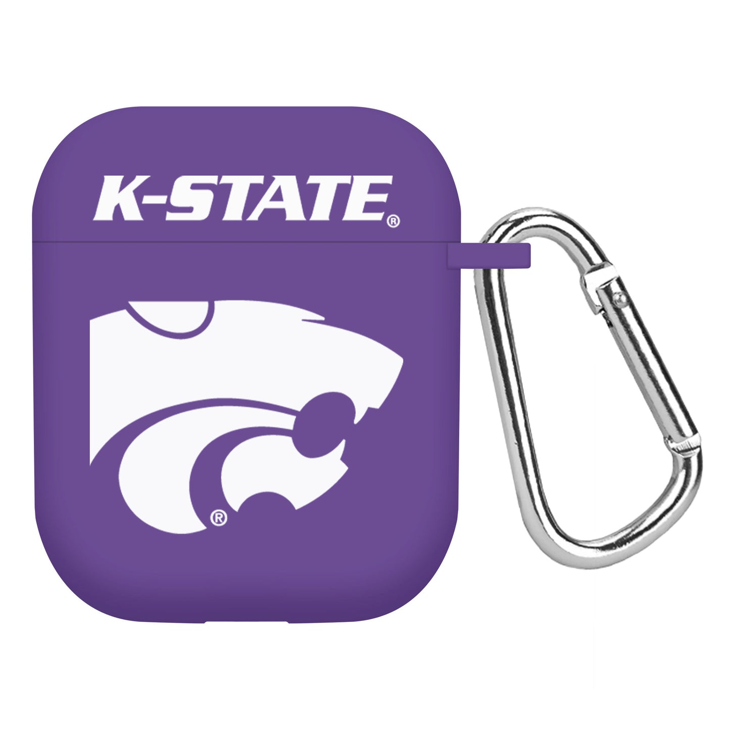 Purple Kansas State Wildcats AirPods Case Cover