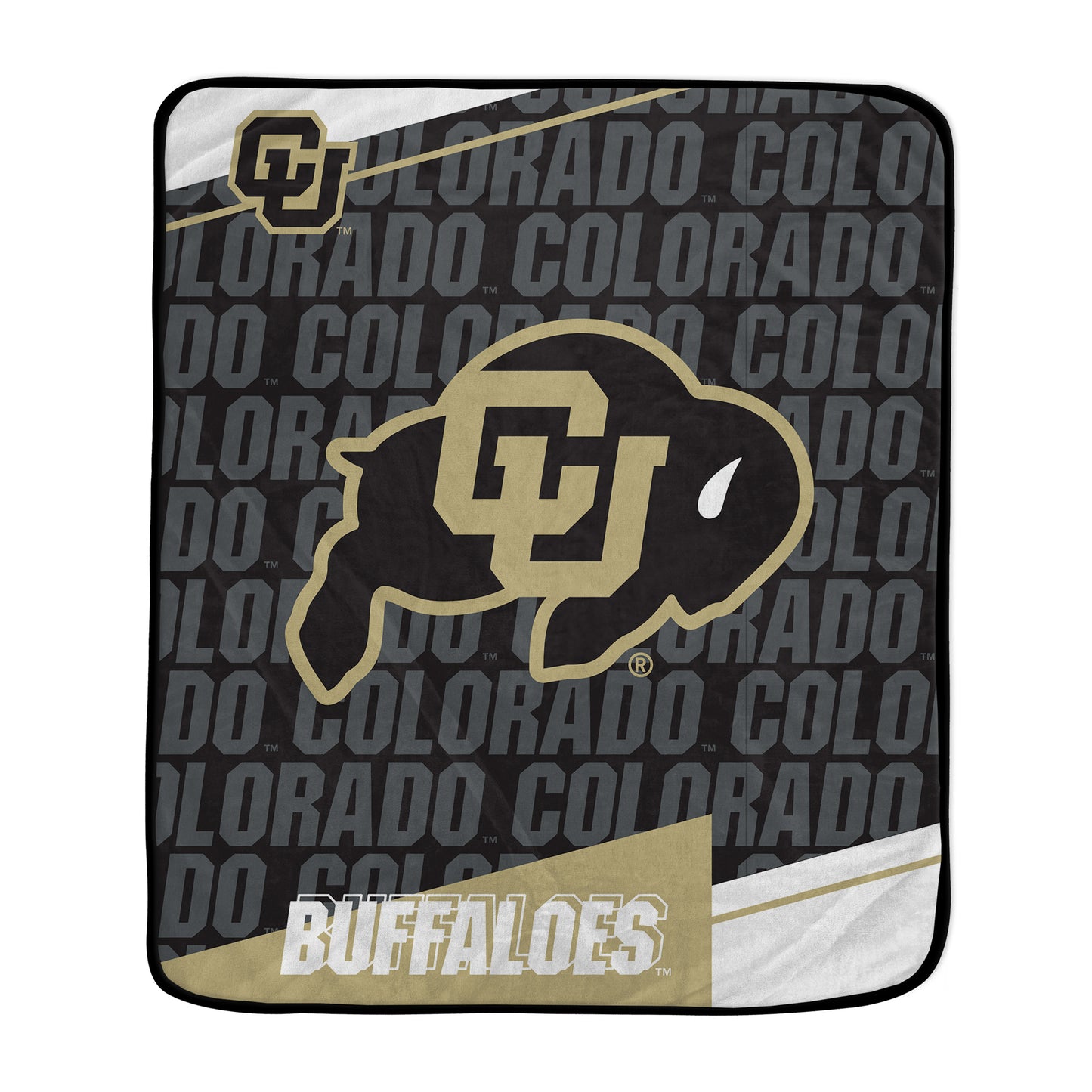 Pegasus Colorado Buffaloes 50" x 60" Diagonal Ghost Ultra Soft Blanket
