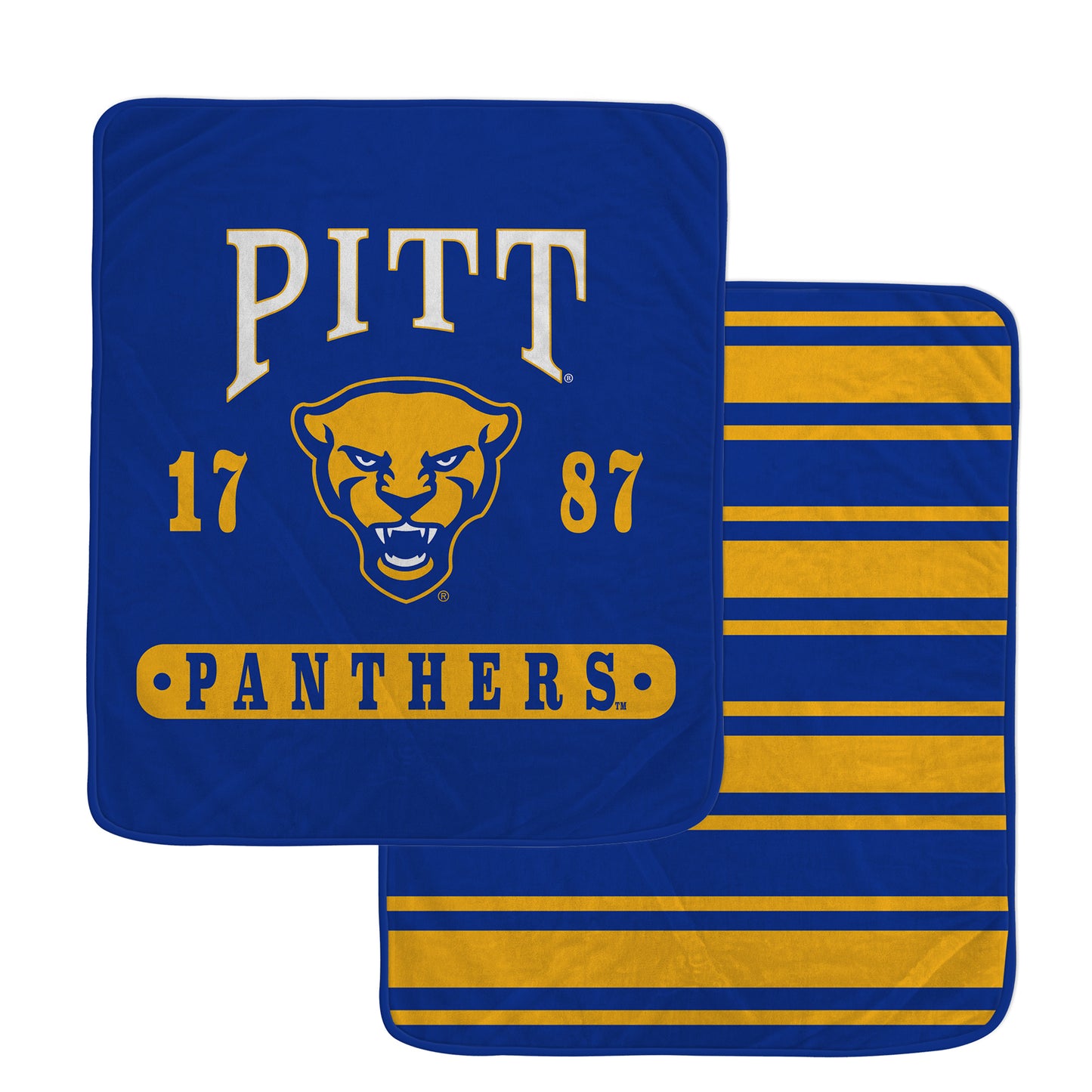 Pegasus Pitt Panthers 60” x 70” Varsity Plaque Double-Sided Blanket