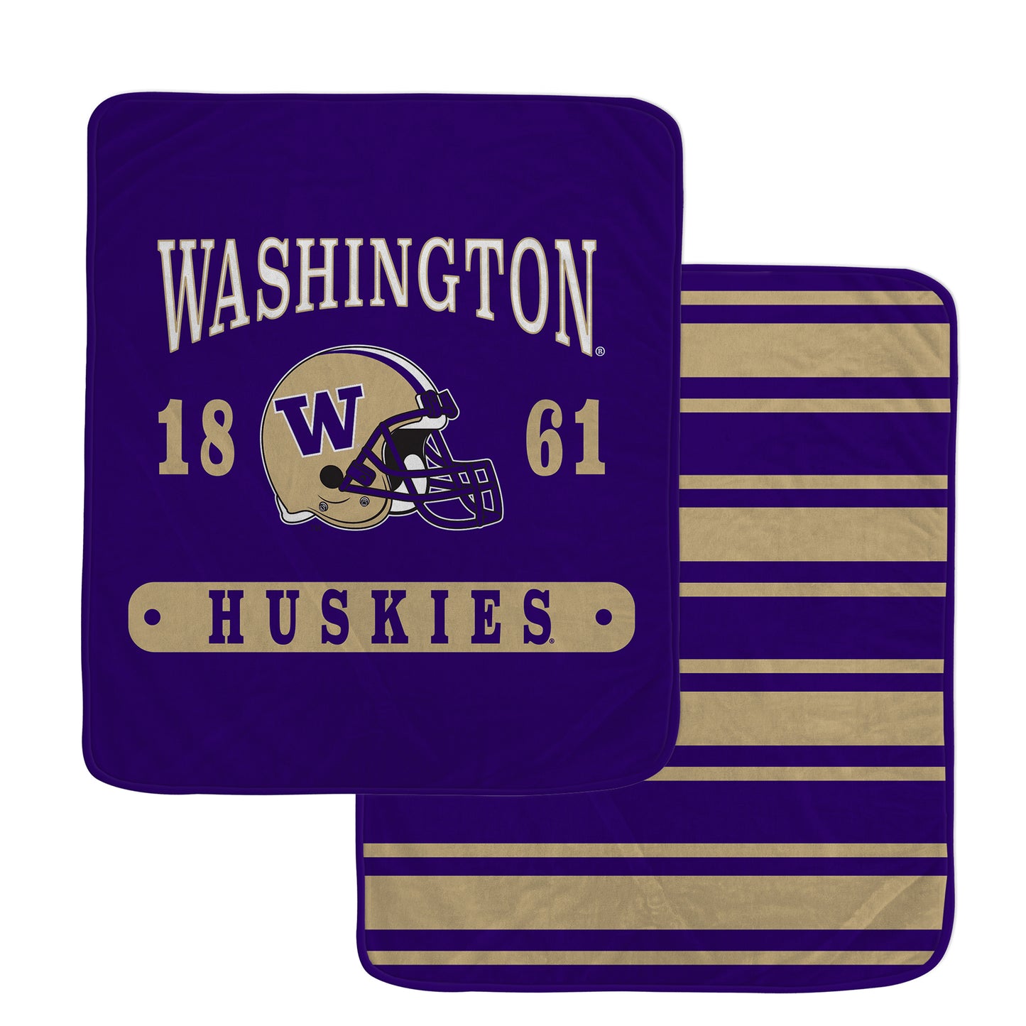 Pegasus Washington Huskies 60” x 70” Varsity Plaque Double-Sided Blanket