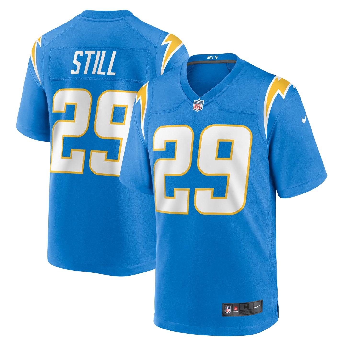 Men's Nike Tarheeb Still Powder Blue Los Angeles Chargers Team Game Jersey