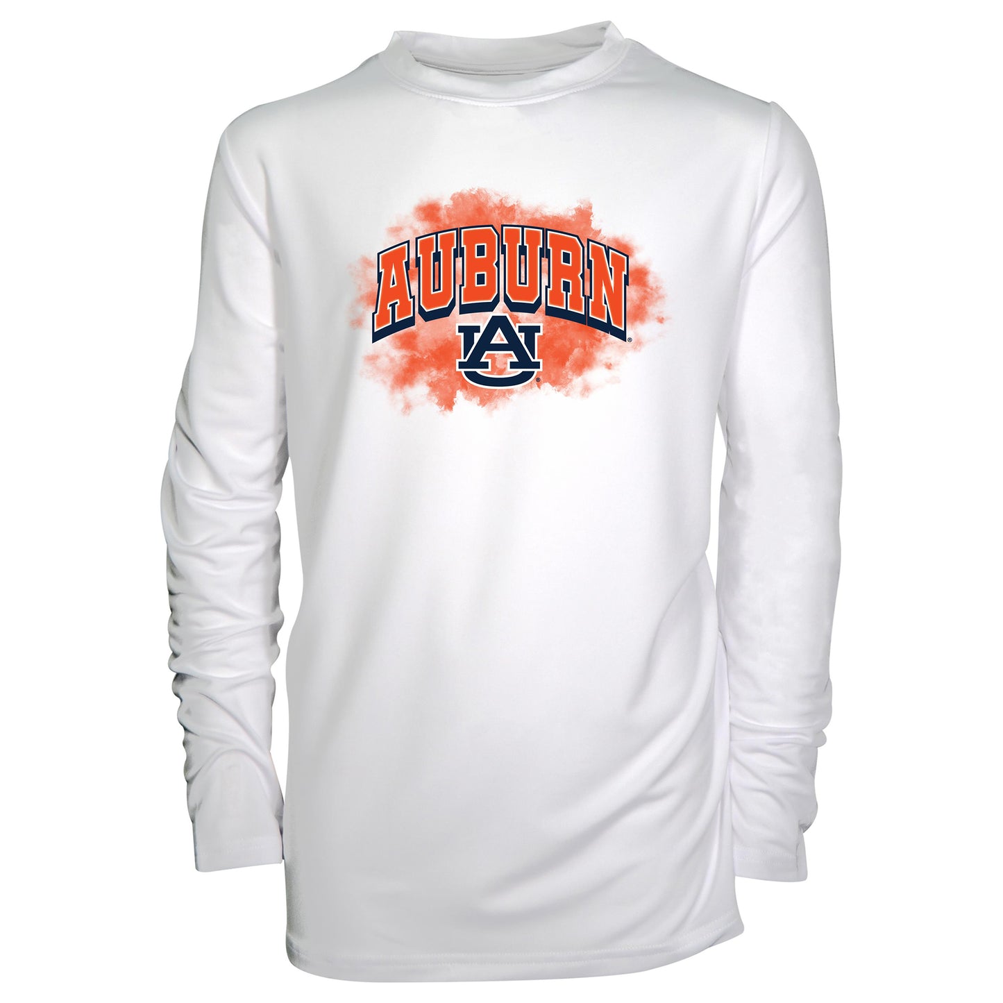 Youth Garb White Auburn Tigers Jessie Long Sleeve Sunshirt