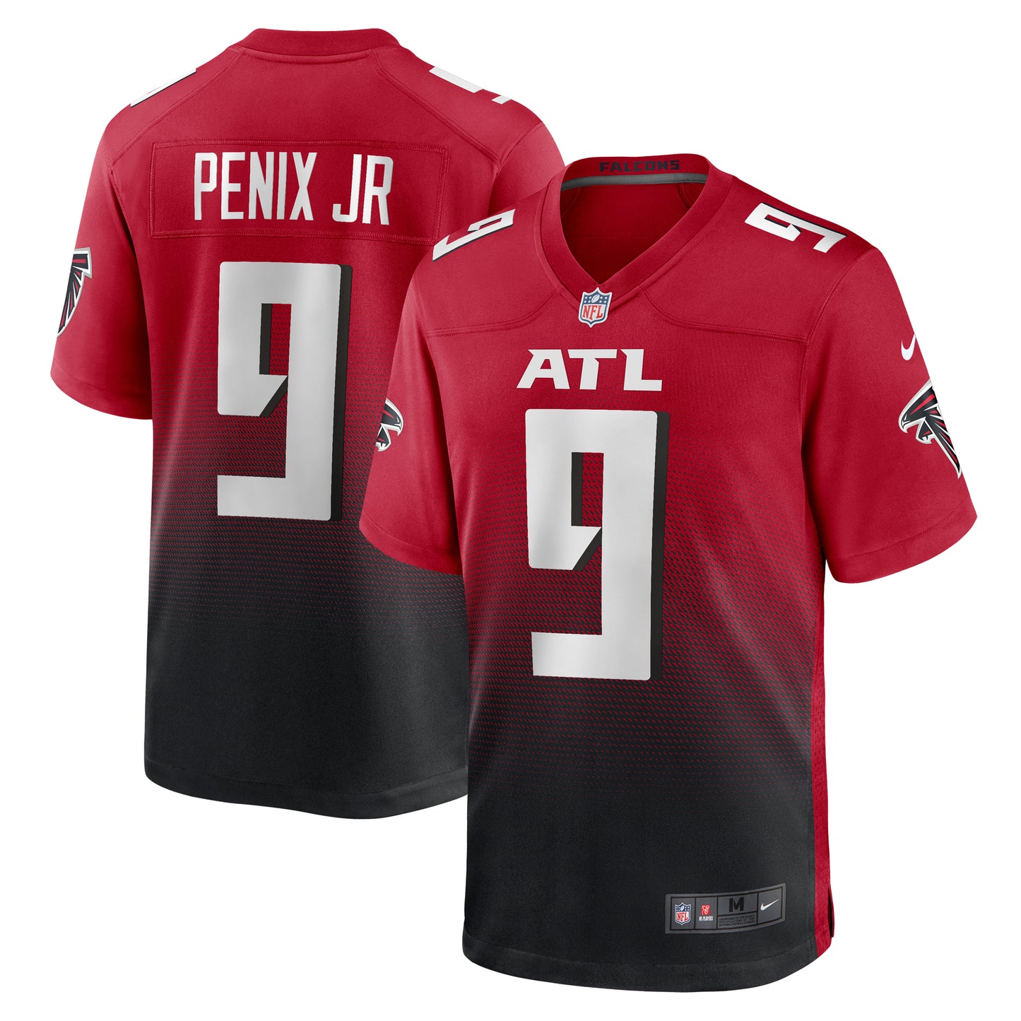 Men's Nike Michael Penix Jr. Red Atlanta Falcons Alternate Game Jersey