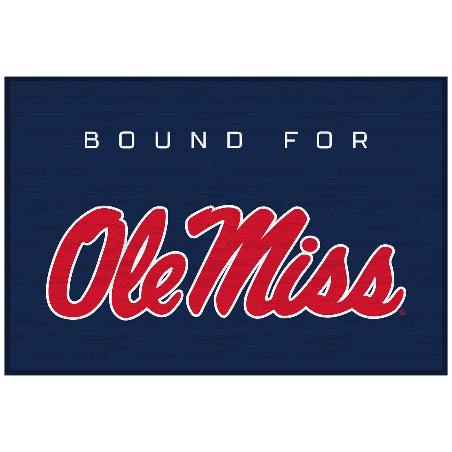 Ole Miss Rebels 20'' x 30'' School Bound Floor Mat