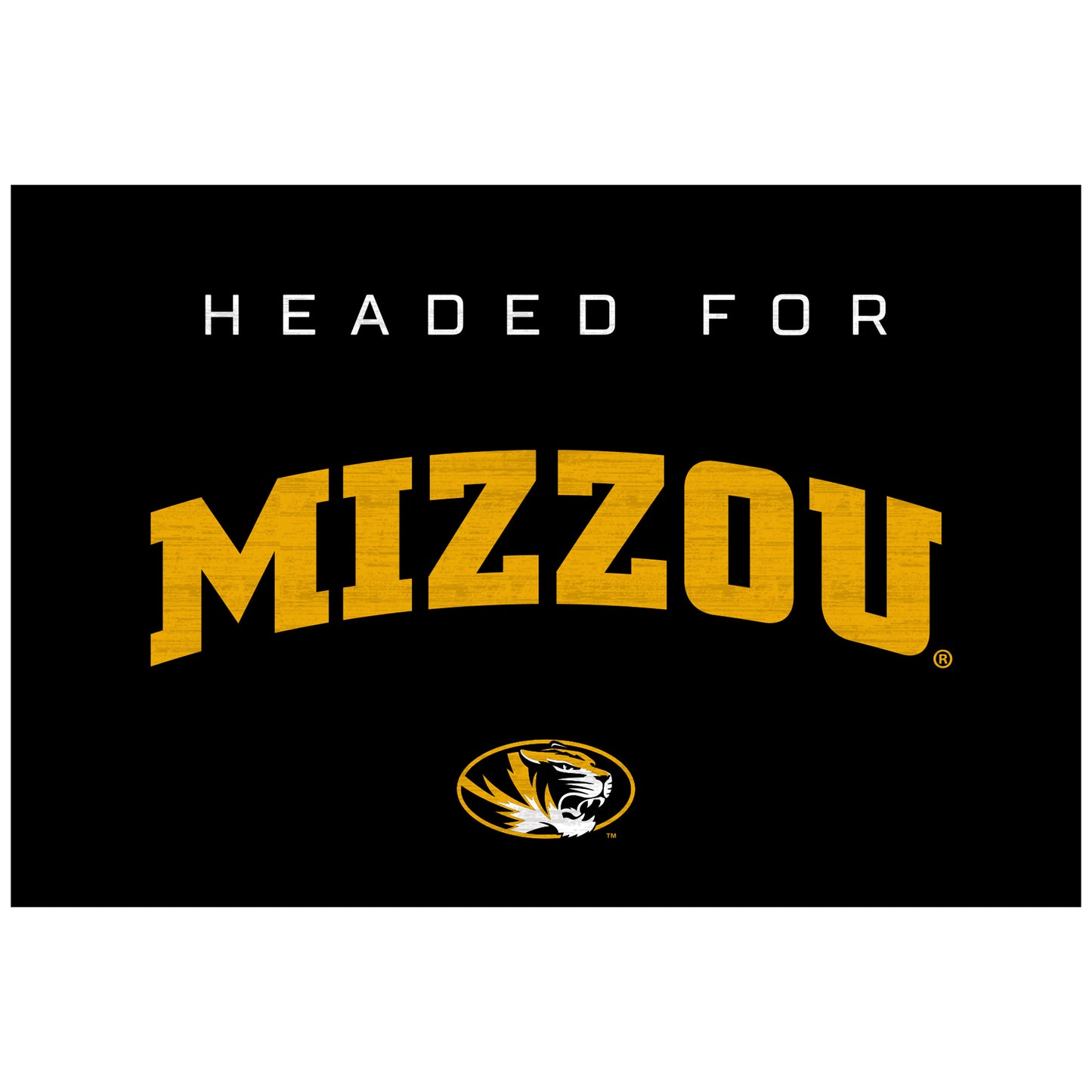 Missouri Tigers 20'' x 30'' School Bound Floor Mat