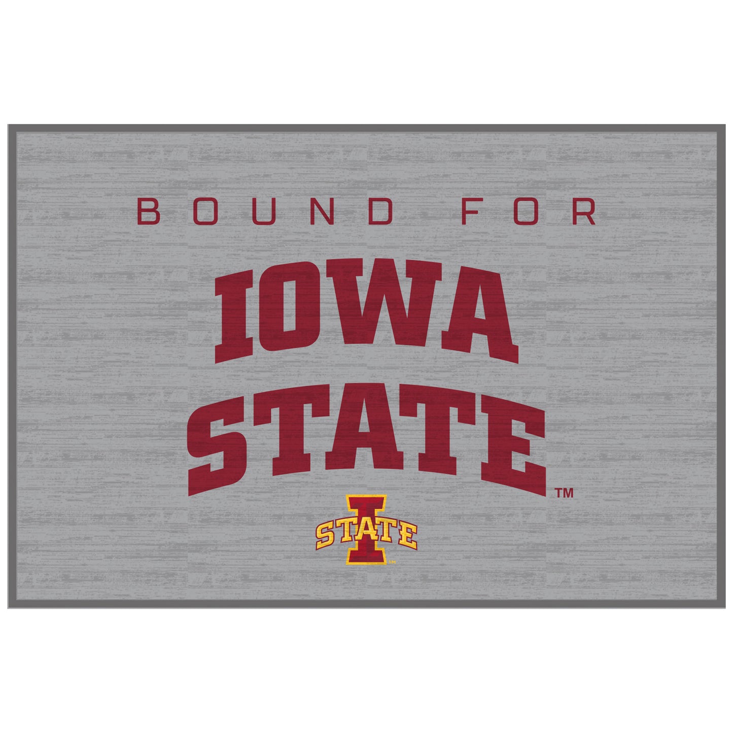 Iowa State Cyclones 20'' x 30'' School Bound Floor Mat