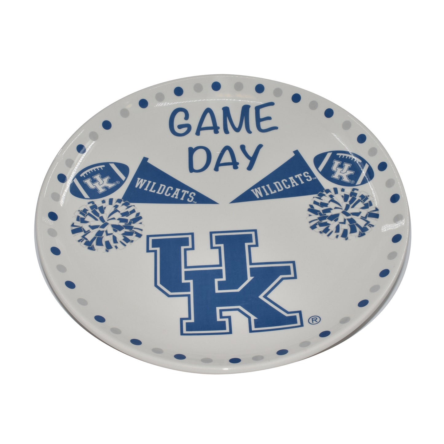 Kentucky Wildcats Game Day Plate
