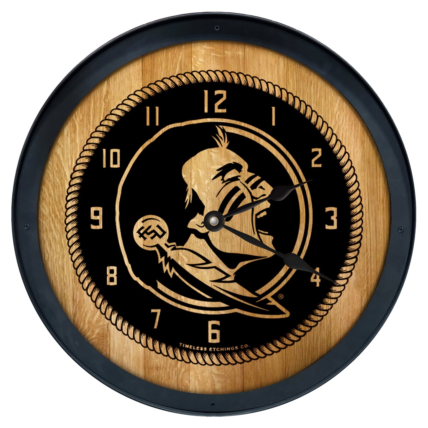 Florida State Seminoles 27" Barrelhead Clock
