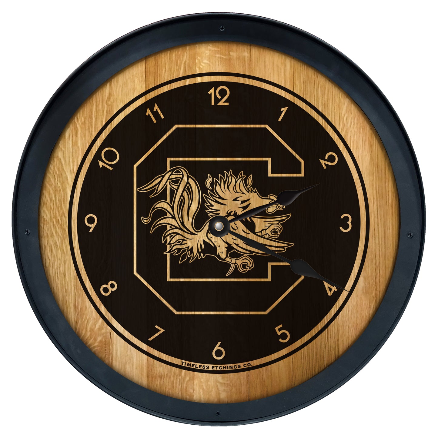 South Carolina Gamecocks 27" Barrelhead Clock