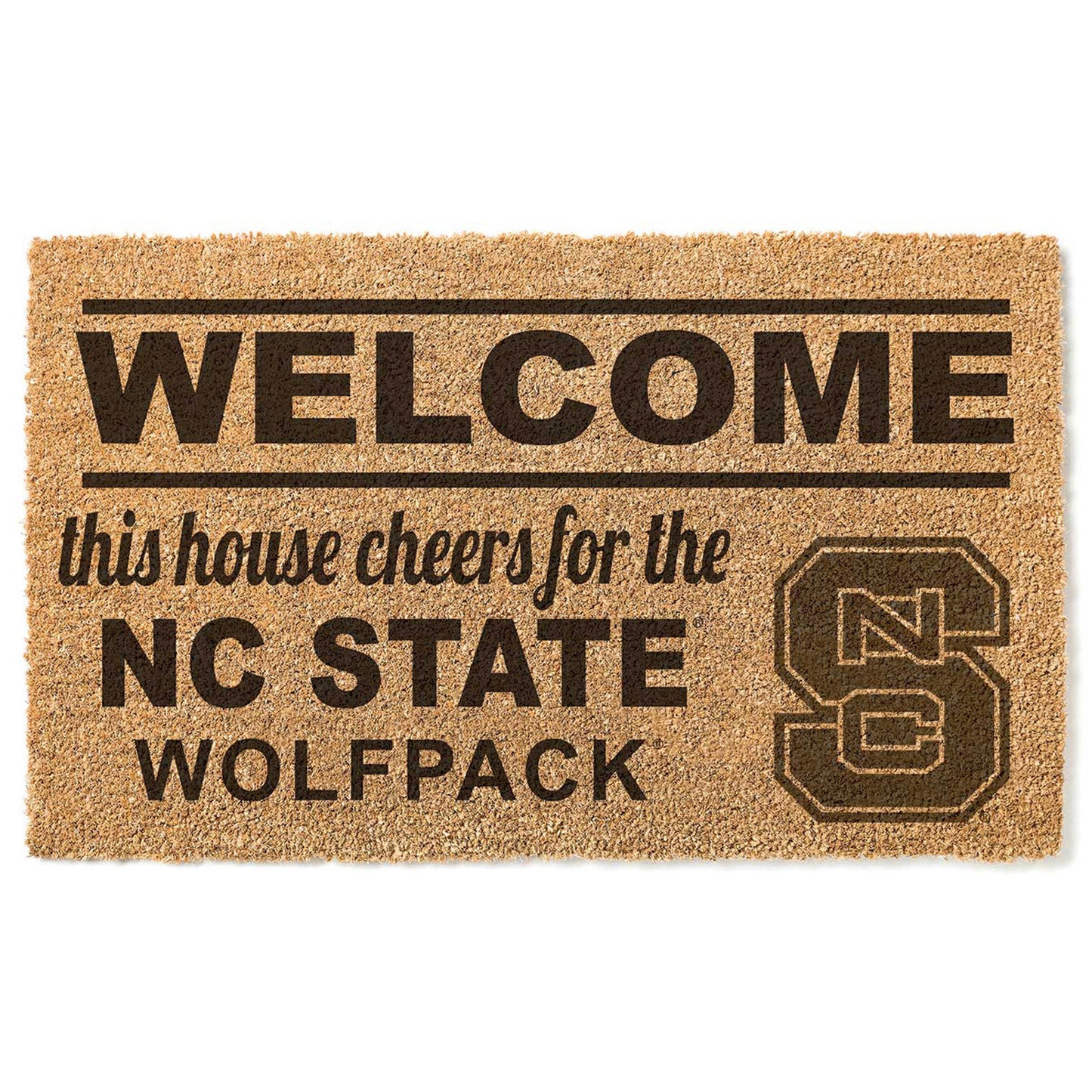 NC State Wolfpack 18" x 30" Welcome Doormat