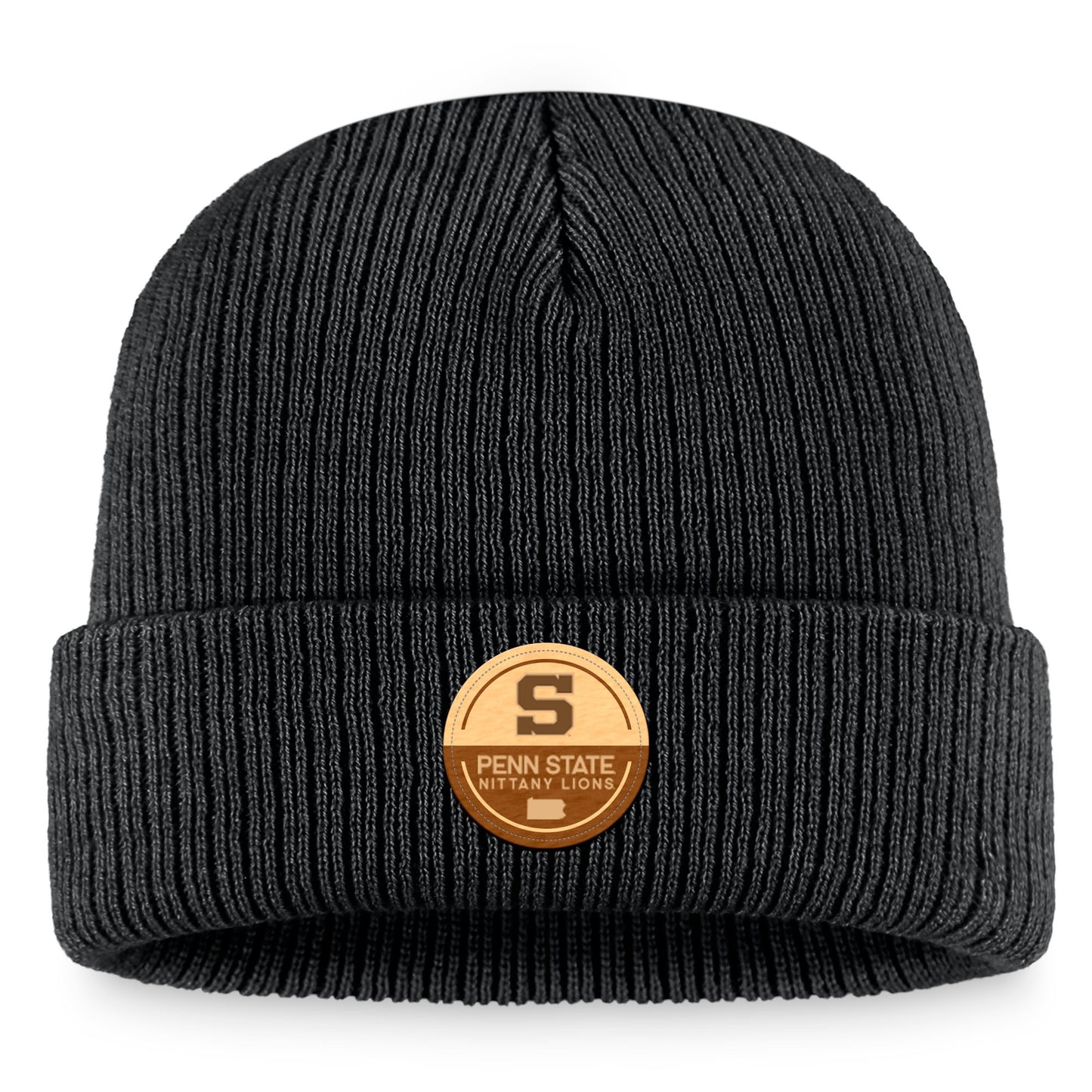 Men's Top of the World Black Penn State Nittany Lions Elijah Cuffed Knit Hat