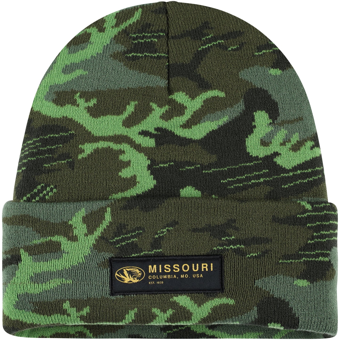 Men's Nike Camo Missouri Tigers Veterans Day Cuffed Knit Hat