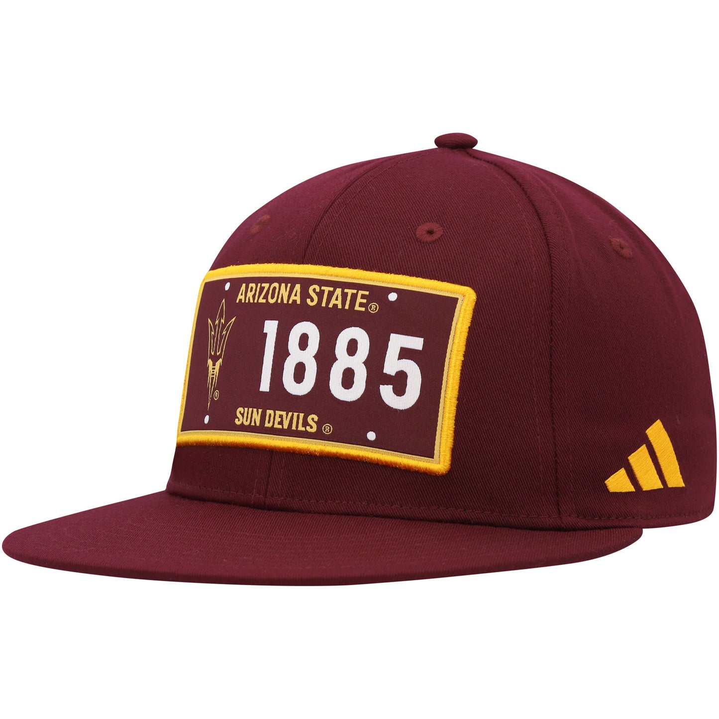 Men's adidas Maroon Arizona State Sun Devils Established Snapback Hat