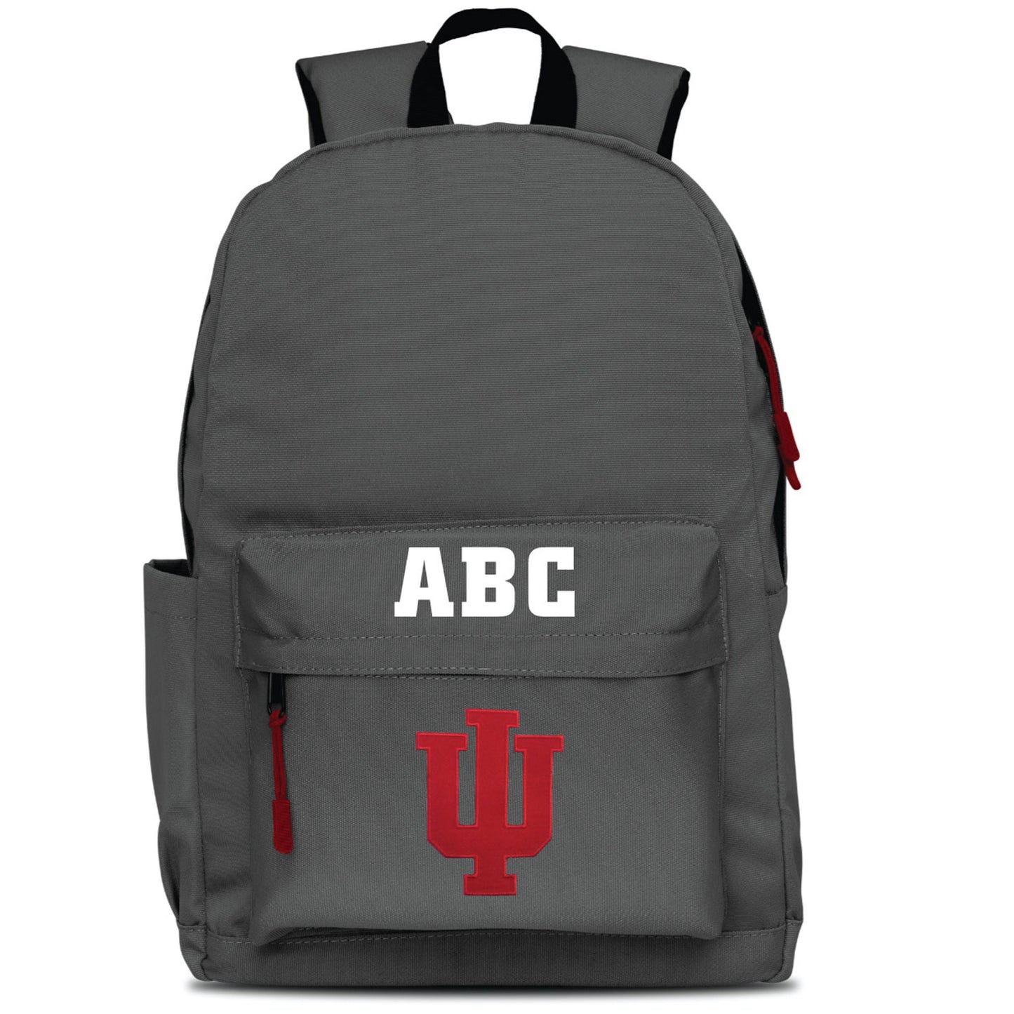 MOJO Gray Indiana Hoosiers Personalized Campus Laptop Backpack