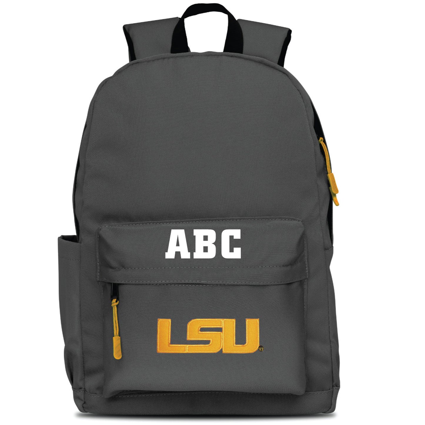 MOJO Gray LSU Tigers Personalized Campus Laptop Backpack
