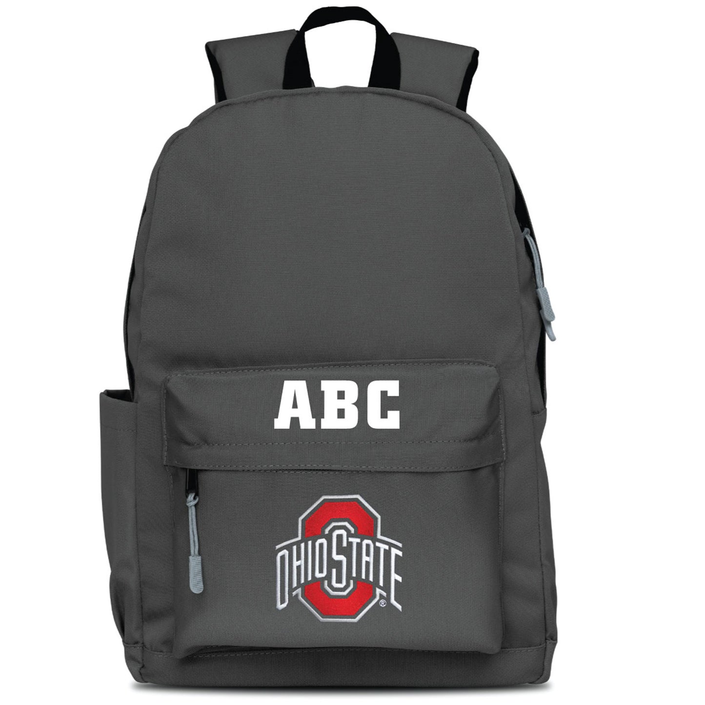 MOJO Gray Ohio State Buckeyes Personalized Campus Laptop Backpack