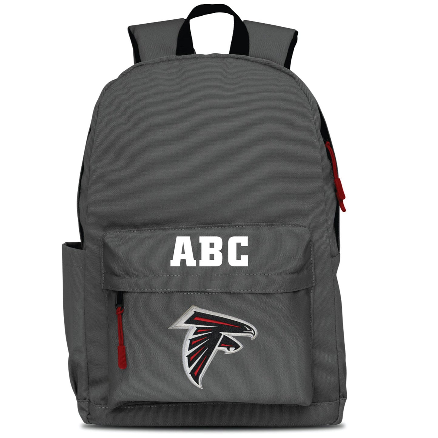 MOJO Gray Atlanta Falcons Personalized Campus Laptop Backpack
