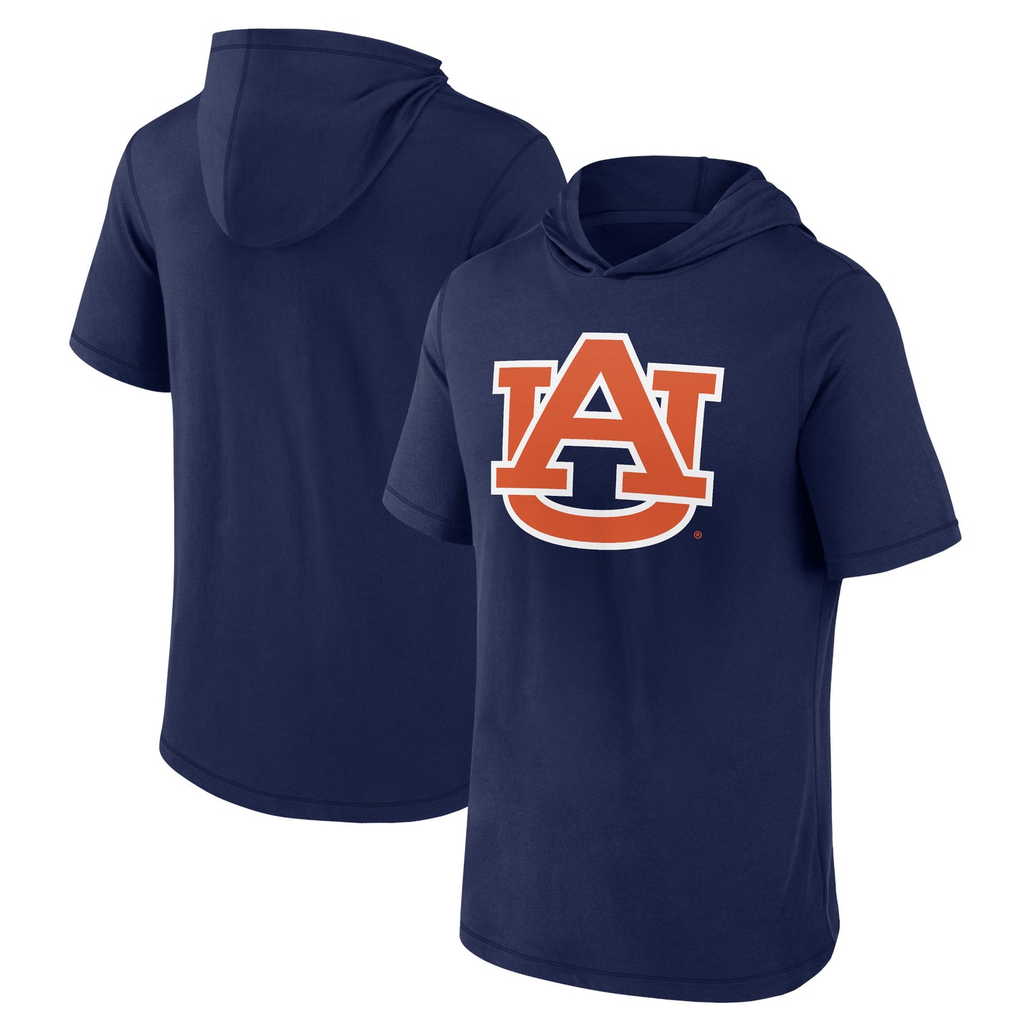 Men's Fanatics Navy Auburn Tigers Primary Logo Hoodie T-Shirt