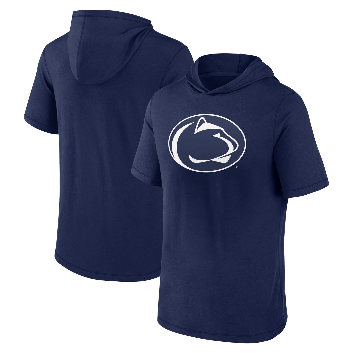Men's Fanatics Navy Penn State Nittany Lions Primary Logo Hoodie T-Shirt