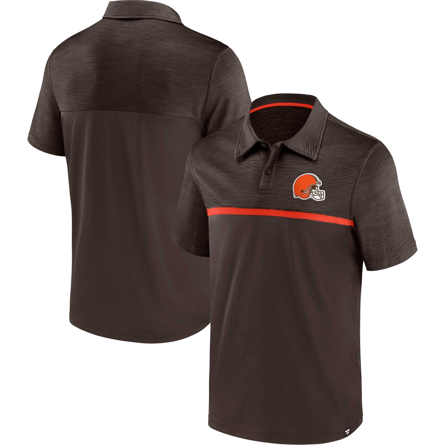 Men's Fanatics Brown Cleveland Browns Primary Polo