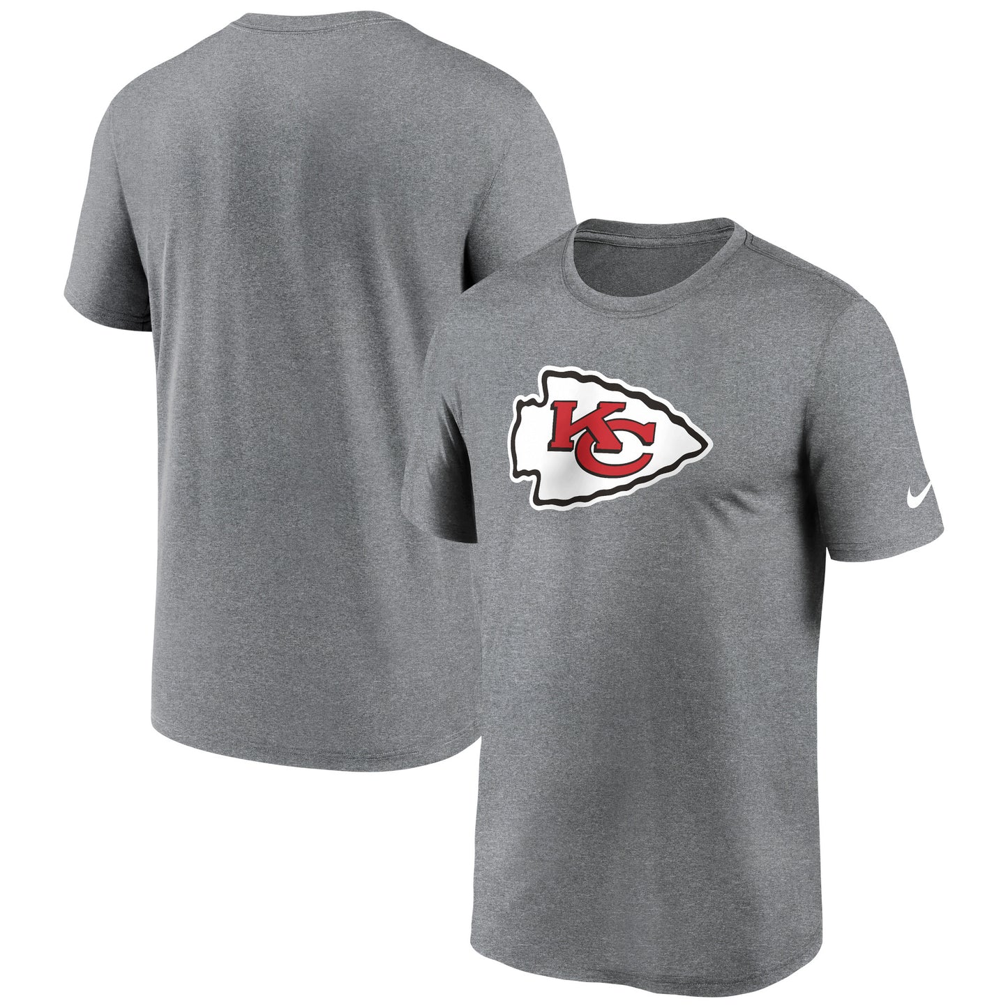 Men's Nike Heather Charcoal Kansas City Chiefs