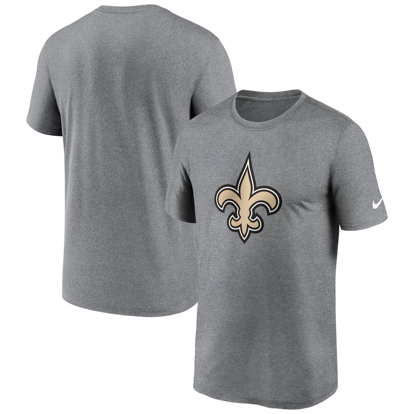 Men's Nike Heather Charcoal New Orleans Saints