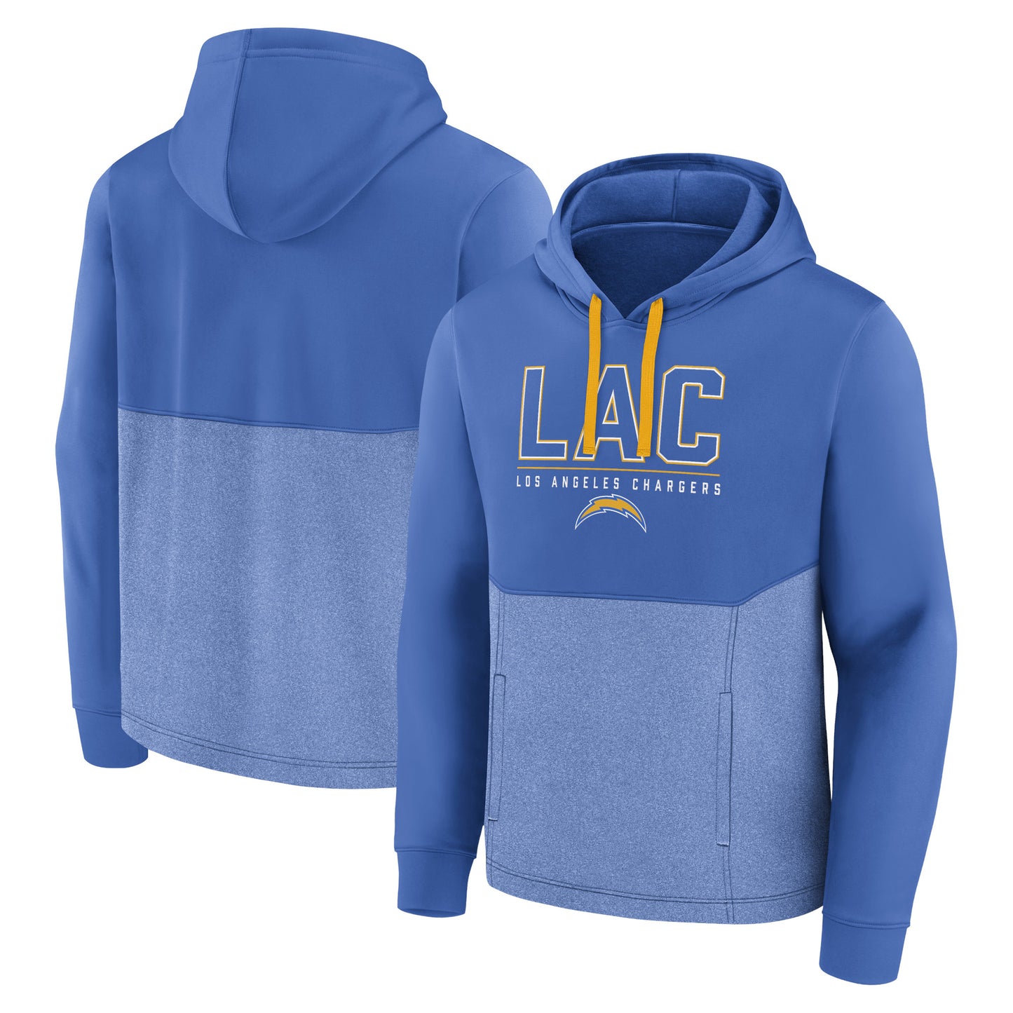 Men's Fanatics Powder Blue Los Angeles Chargers Successful Pullover Hoodie