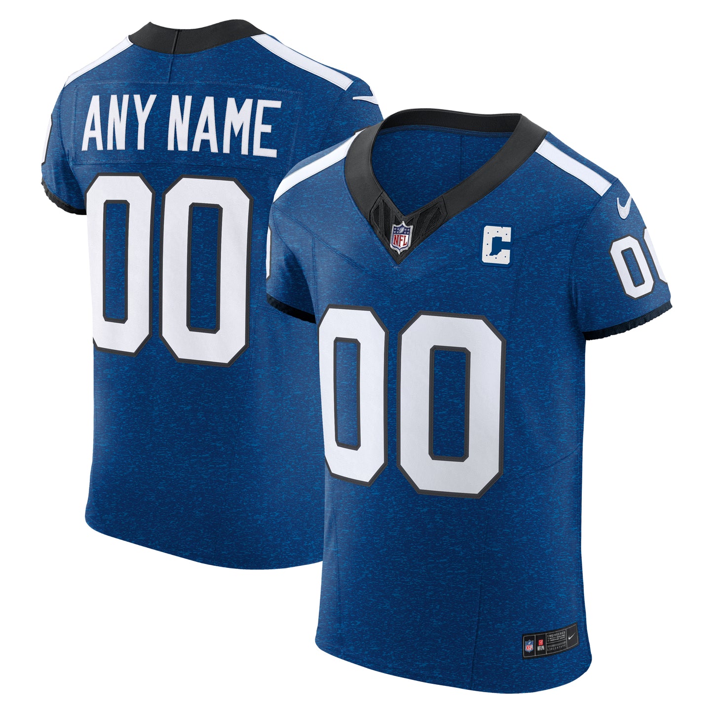 Men's Nike Royal Indianapolis Colts Vapor F.U.S.E. Elite Custom Jersey