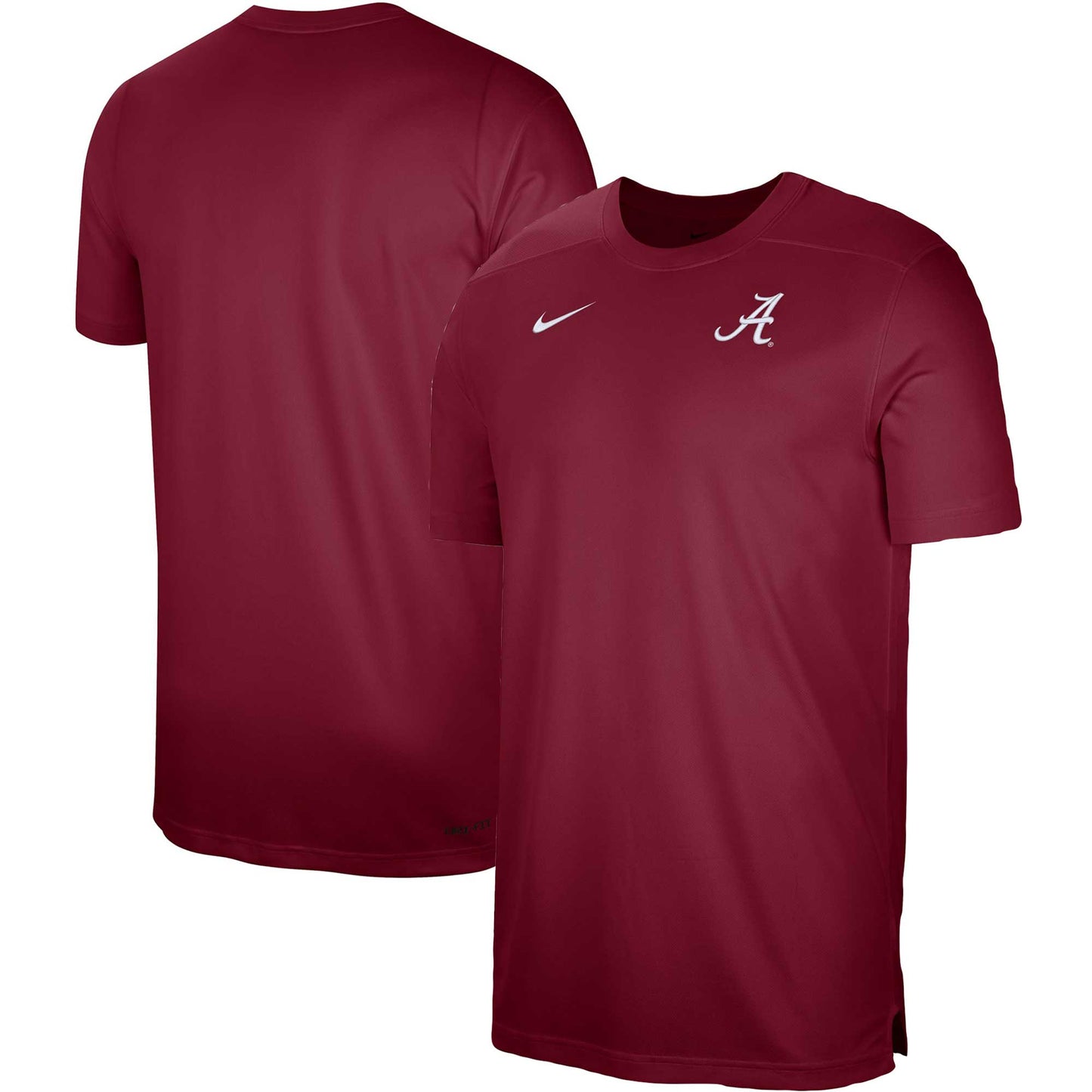 Men's Nike Crimson Alabama Crimson Tide Sideline Coaches Performance Top