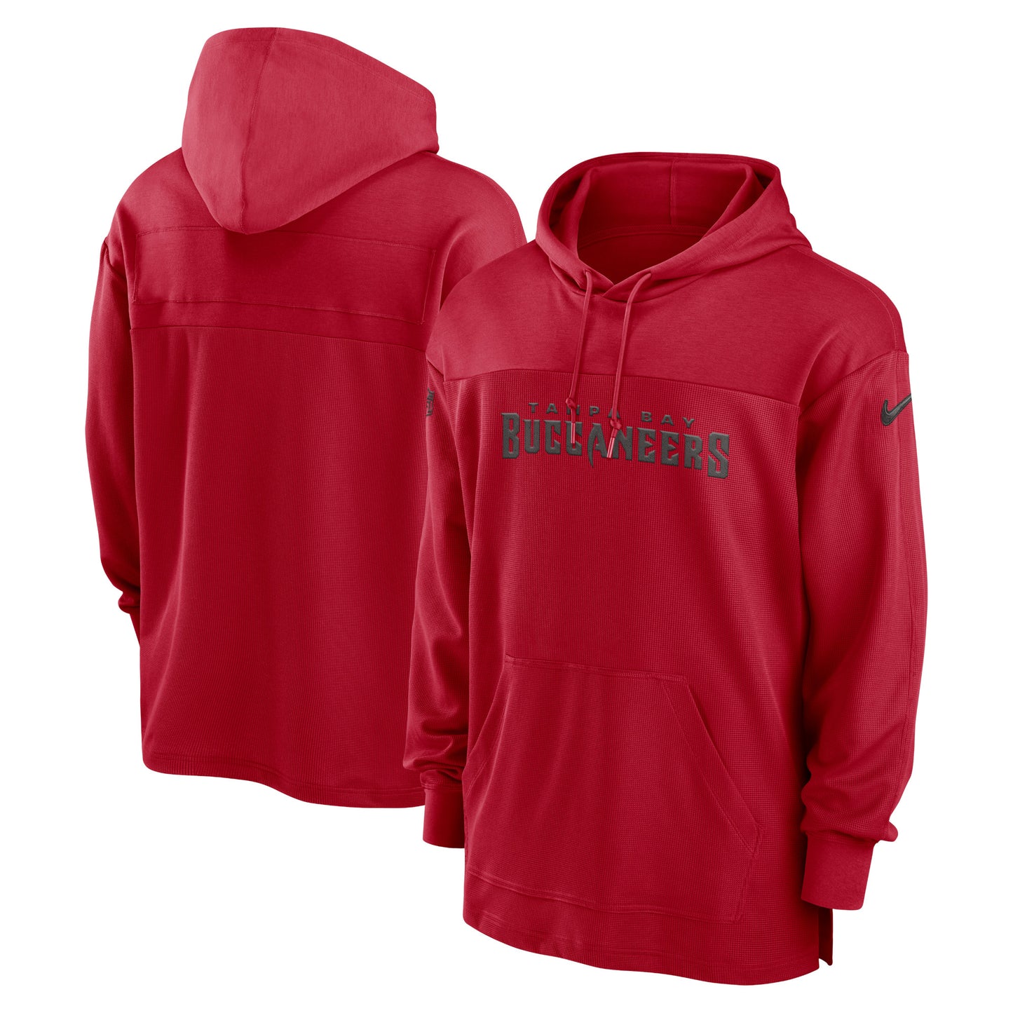 Men's Nike Red Tampa Bay Buccaneers 2023 Sideline Lightweight Performance Hooded Top