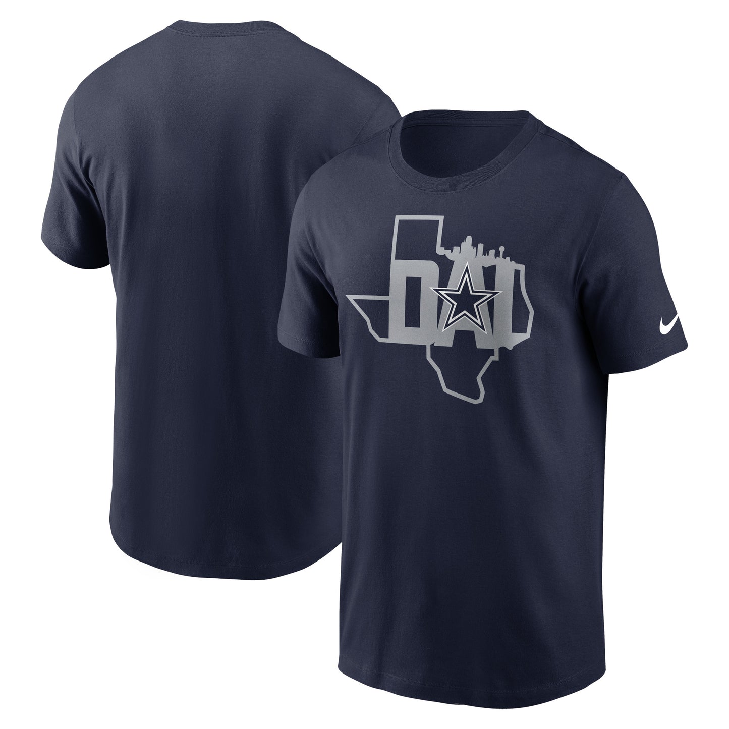 Men's Nike Navy Dallas Cowboys Local Essential T-Shirt