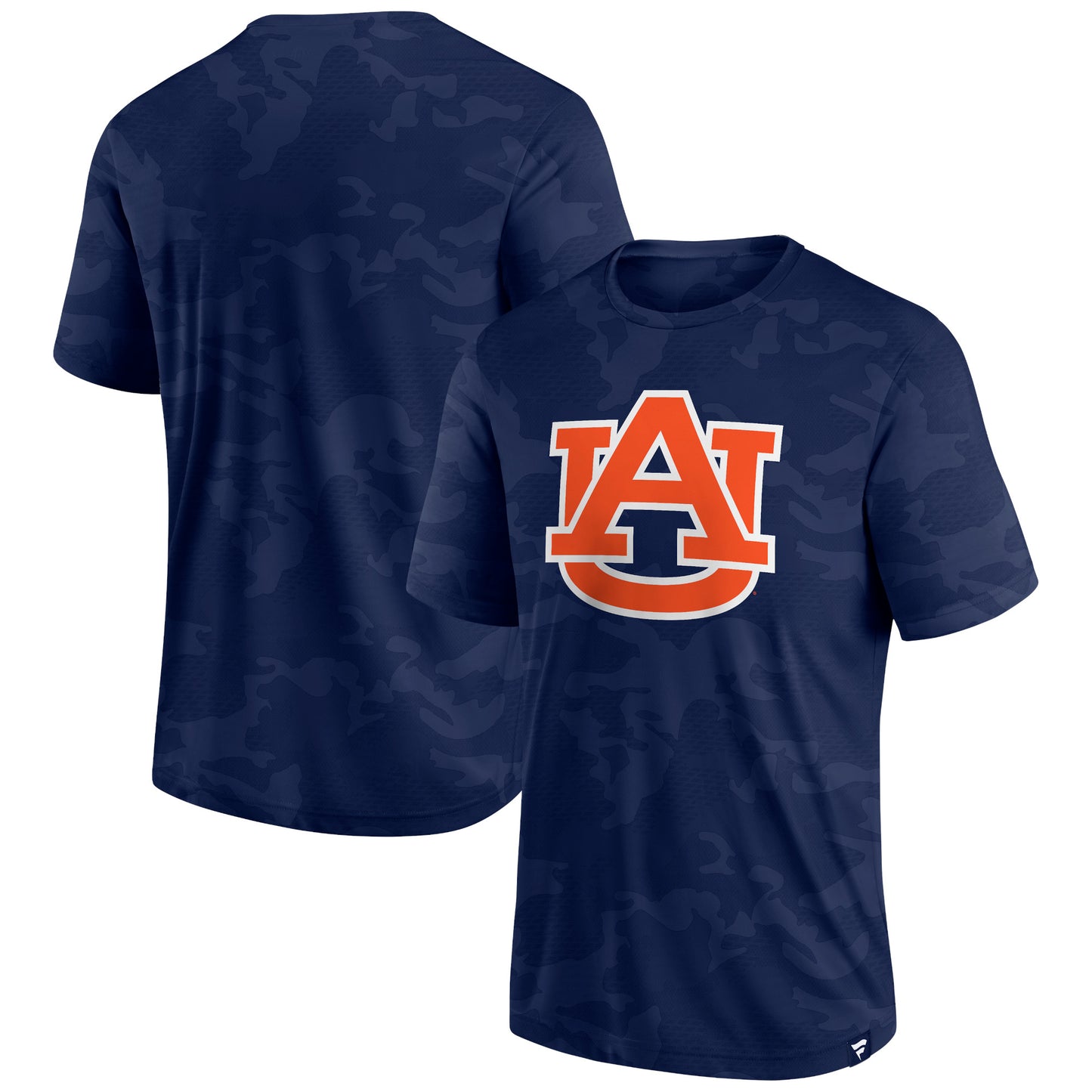 Men's Fanatics Navy Auburn Tigers Camo Logo T-Shirt