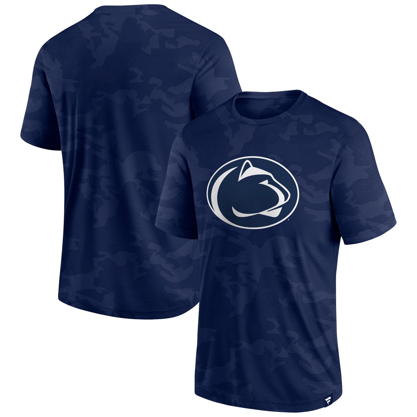 Men's Fanatics Navy Penn State Nittany Lions Camo Logo T-Shirt