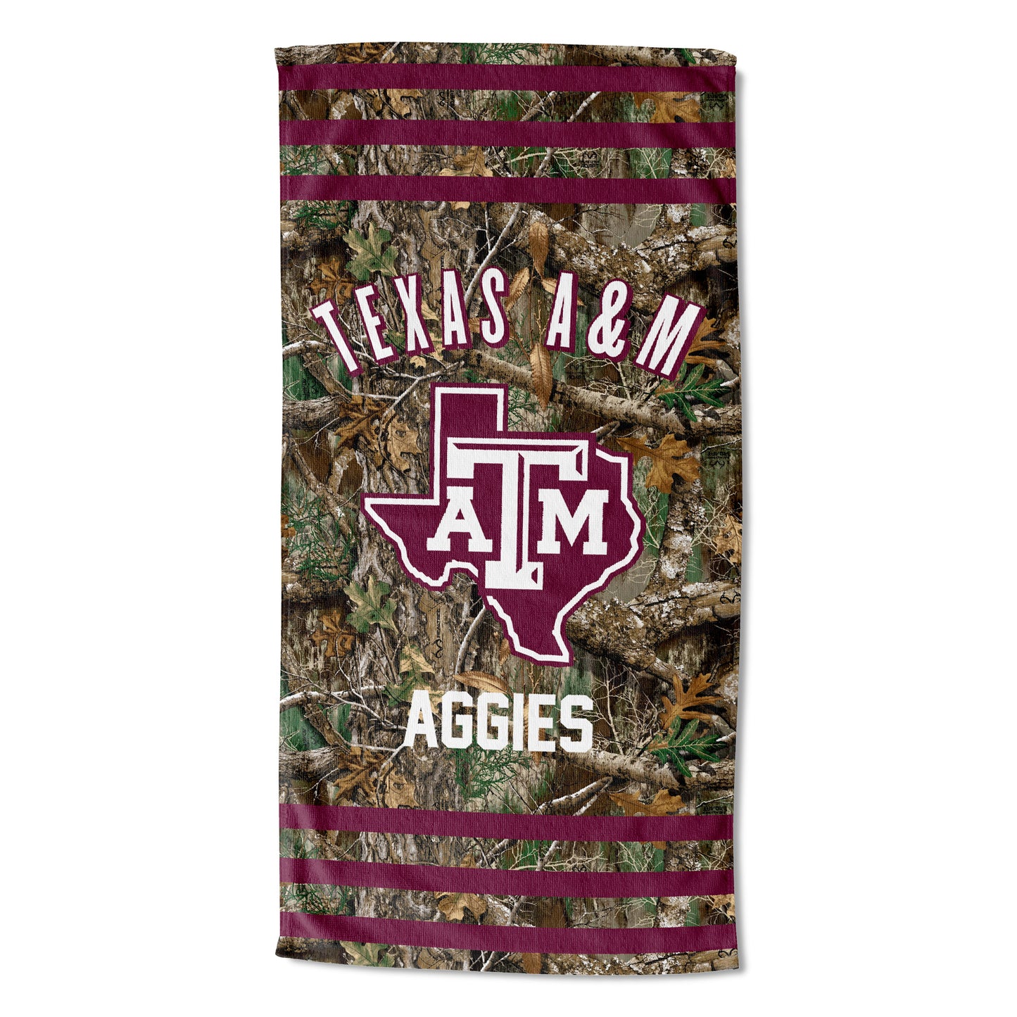 The Northwest Group Texas A&M Aggies 30"x 60" Three Stripes Beach Towel