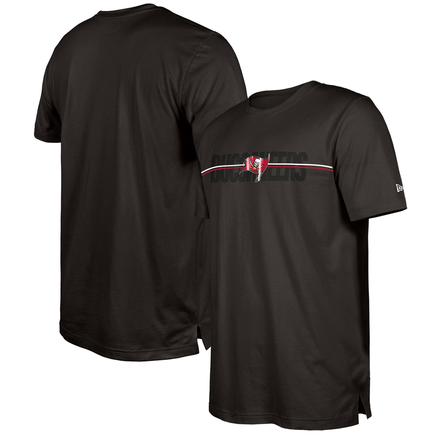 Men's New Era Pewter Tampa Bay Buccaneers 2023 NFL Training Camp T-Shirt