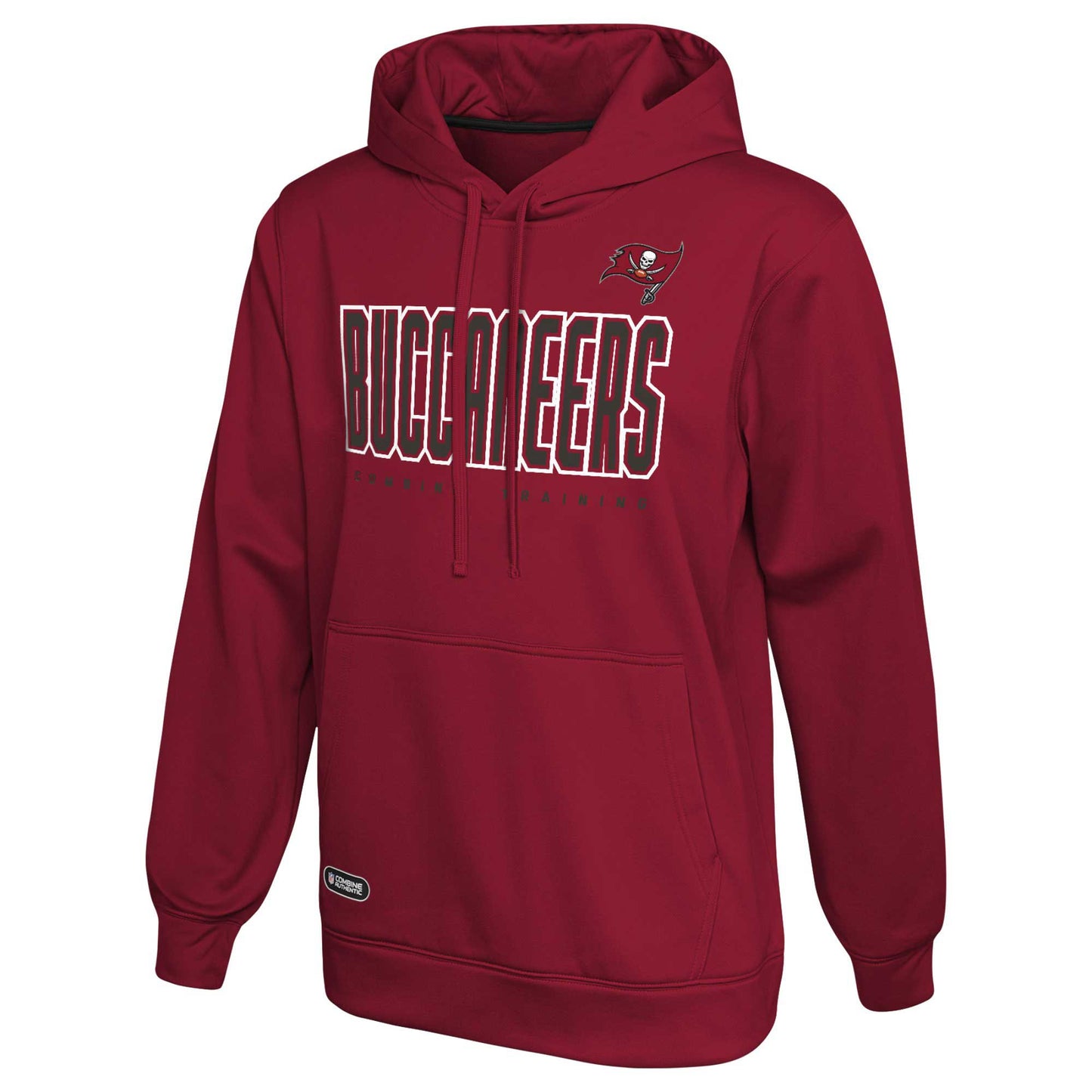 Men's Red Tampa Bay Buccaneers Primetime Pullover Hoodie
