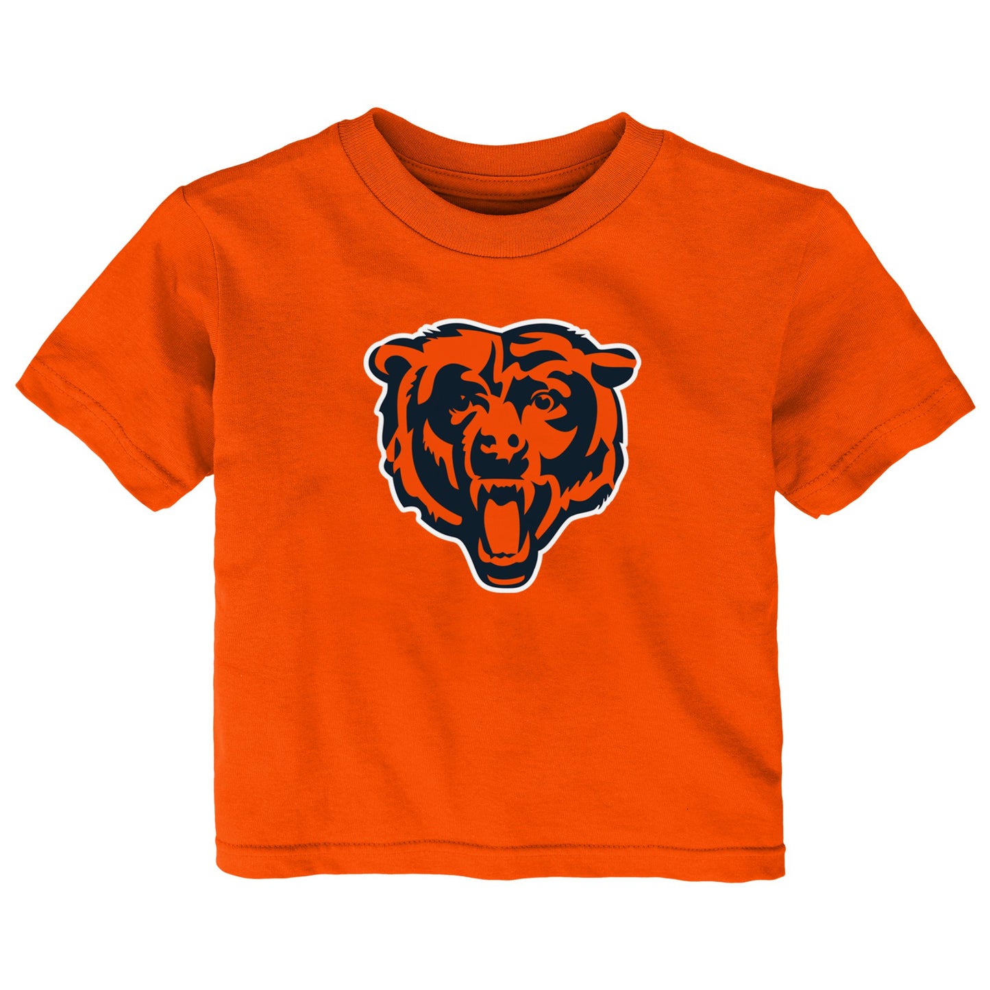Infant Orange Chicago Bears Primary Logo T-Shirt